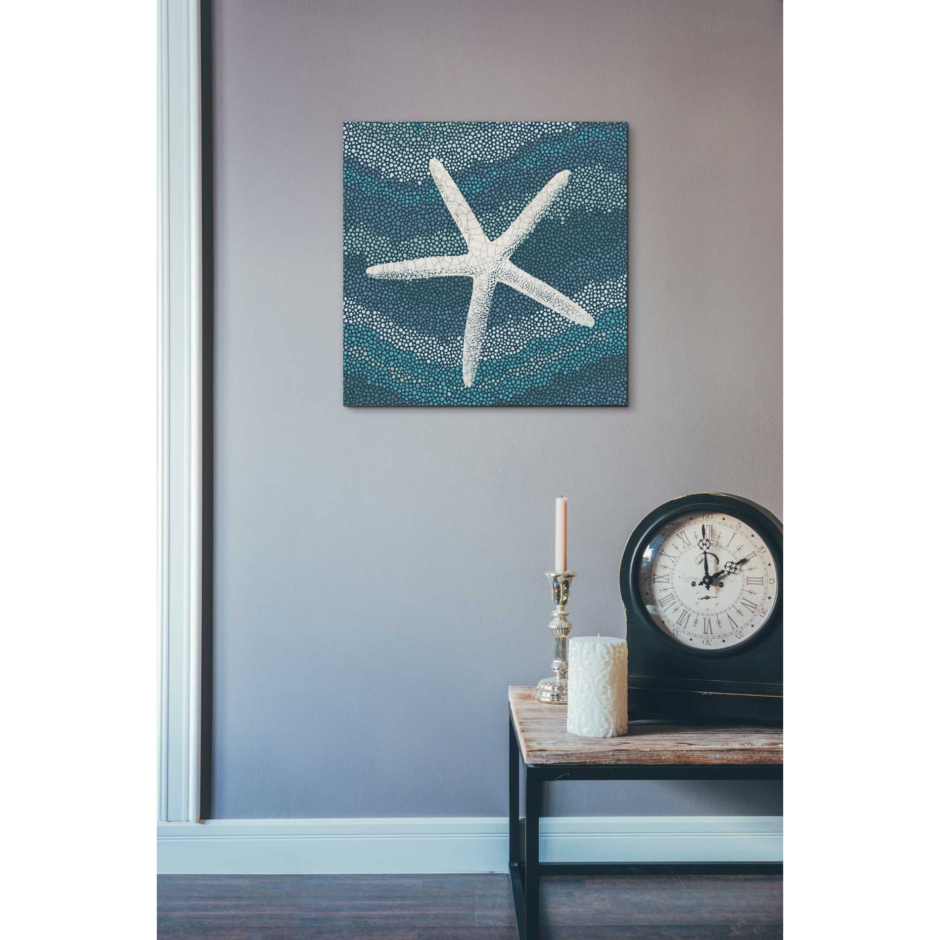 'Sea Glass IV' by Wild Apple Portfolio, Canvas Wall Art,18 x 18