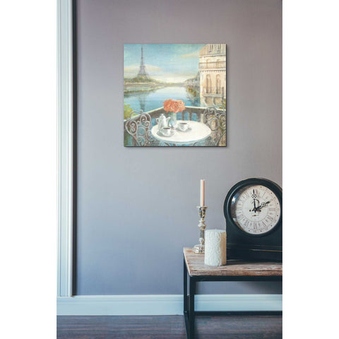 Image of 'Morning on the Seine' by Danhui Nai, Canvas Wall Art,18 x 18