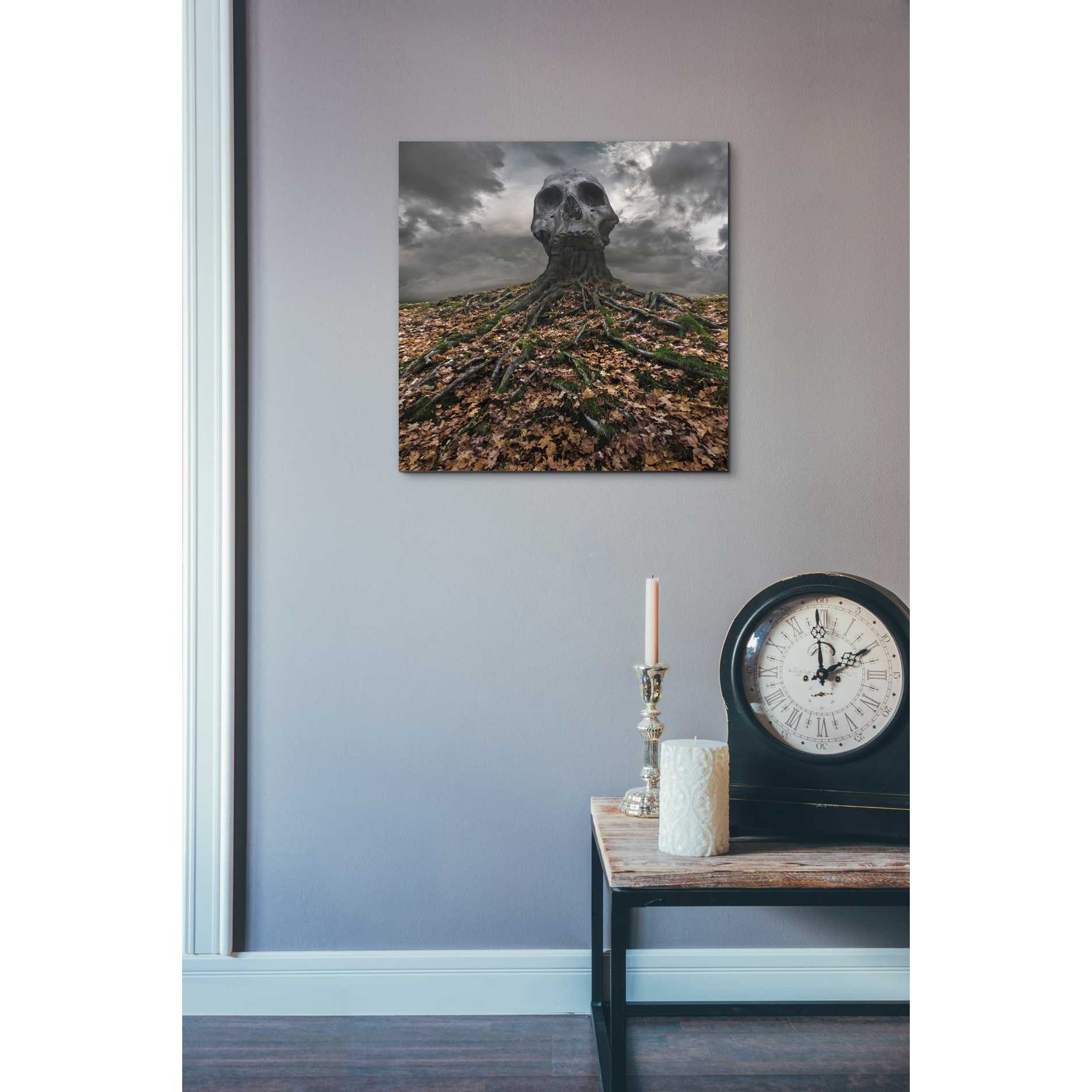 'Czacha' by Dariusz Klimczak, Canvas Wall Art,18 x 18