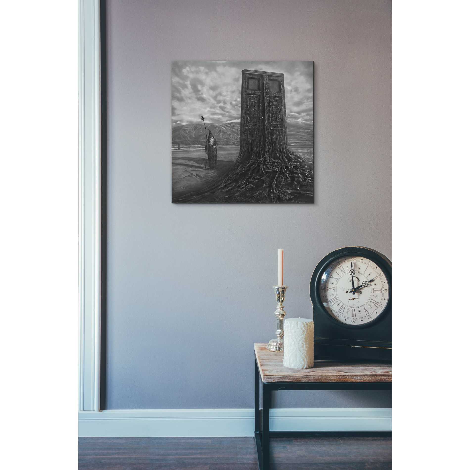 'Doorway' by Dariusz Klimczak, Canvas Wall Art,18 x 18