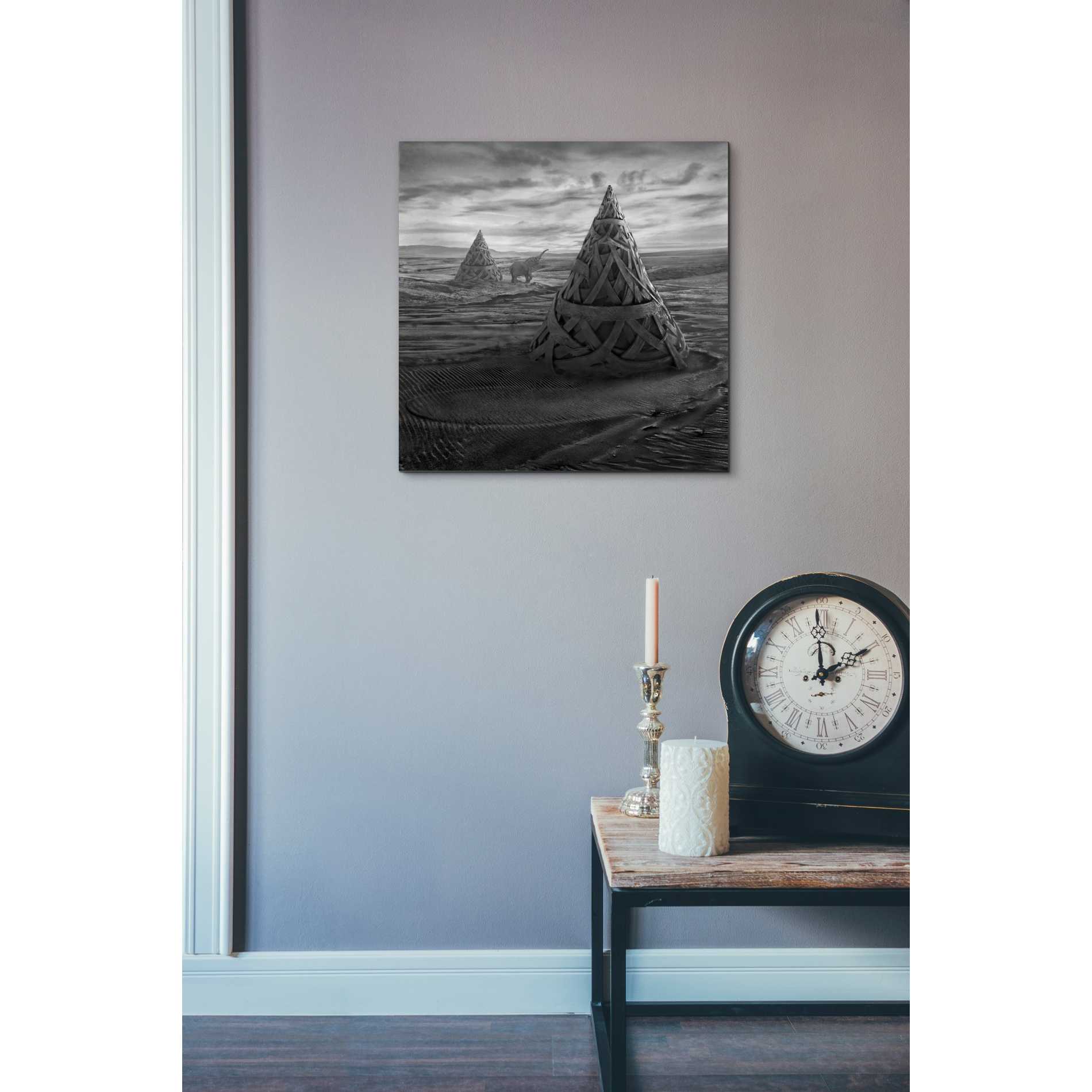 'Oddland' by Dariusz Klimczak, Canvas Wall Art,18 x 18