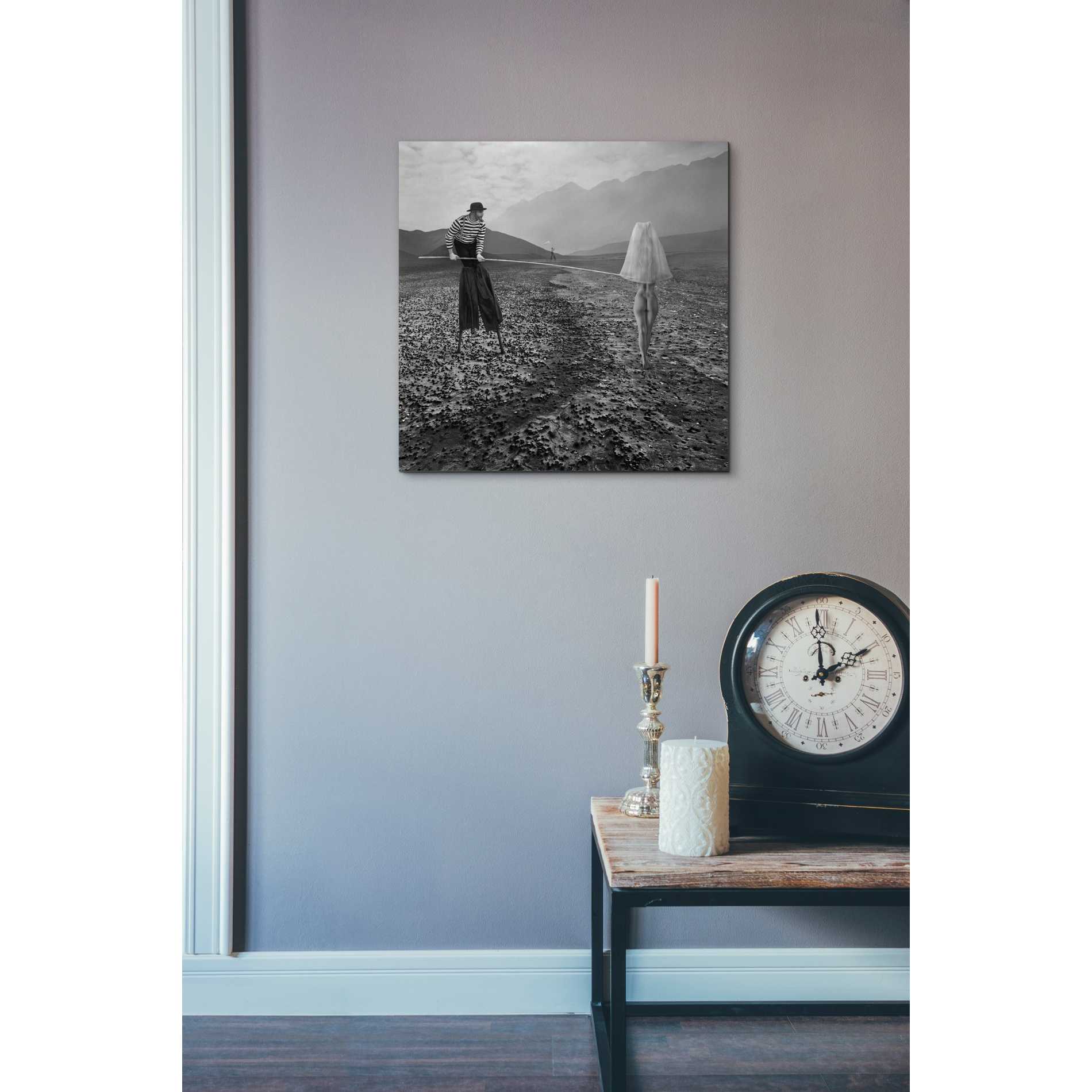 'Catch' by Dariusz Klimczak, Canvas Wall Art,18 x 18