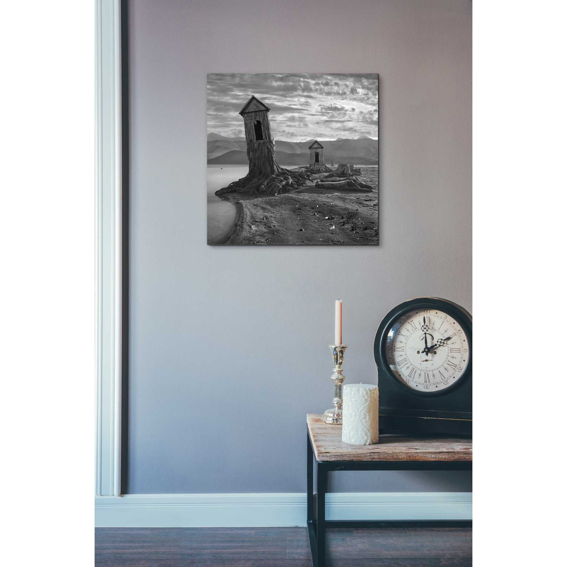 'Displaced' by Dariusz Klimczak, Canvas Wall Art,18 x 18