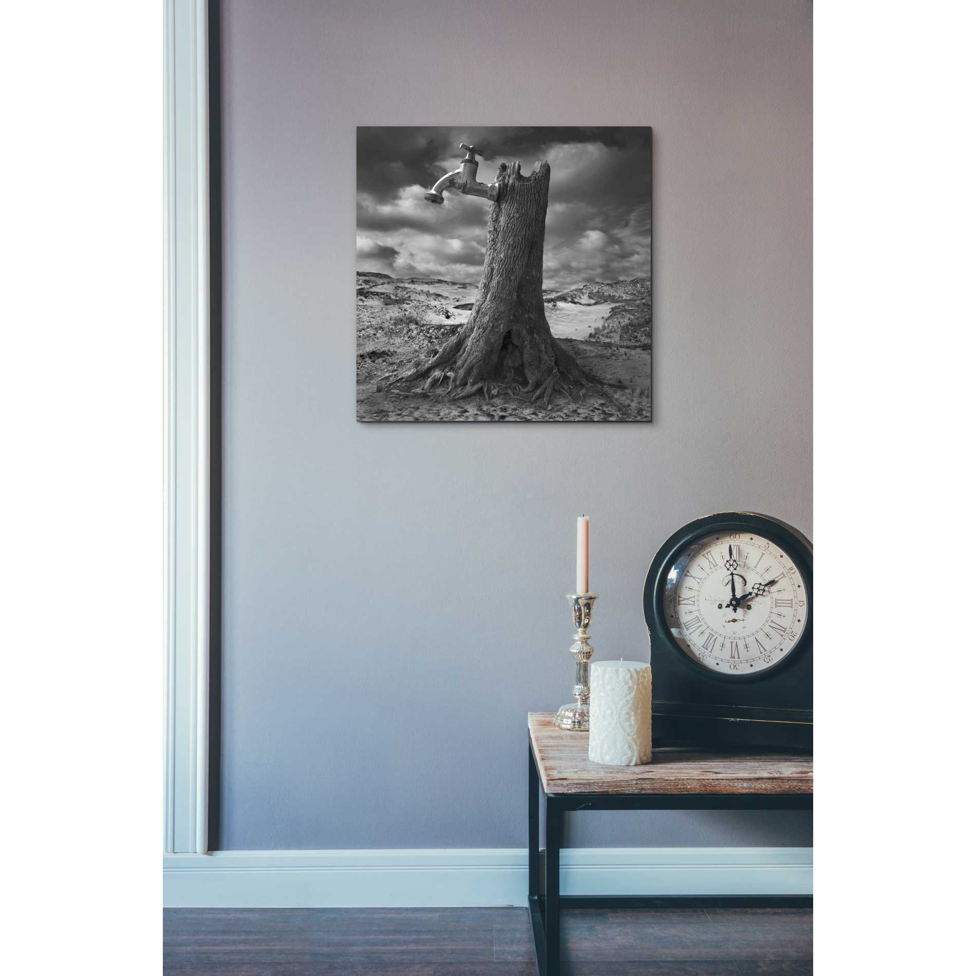 'Dry' by Dariusz Klimczak, Canvas Wall Art,18 x 18