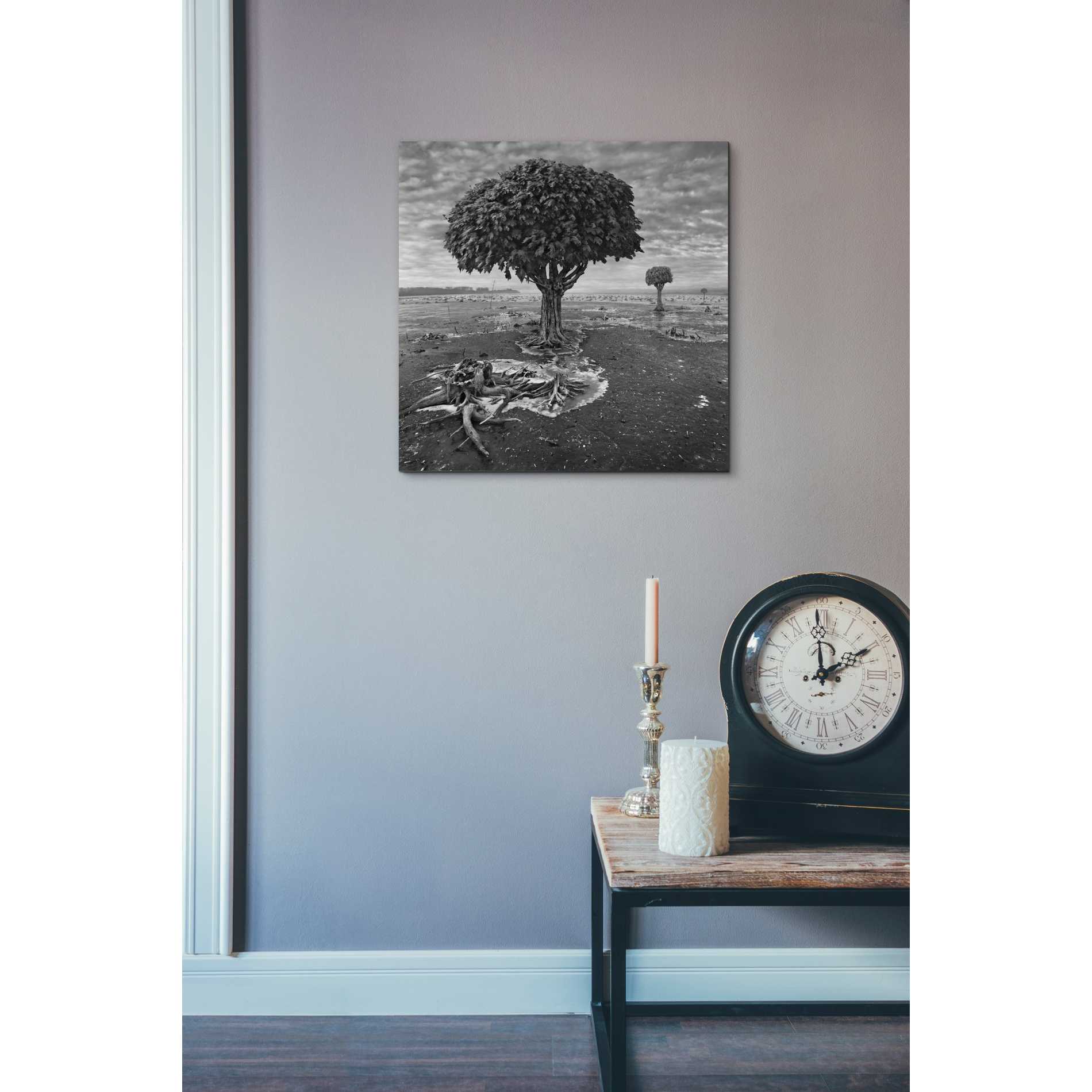 'Trees' by Dariusz Klimczak, Canvas Wall Art,18 x 18