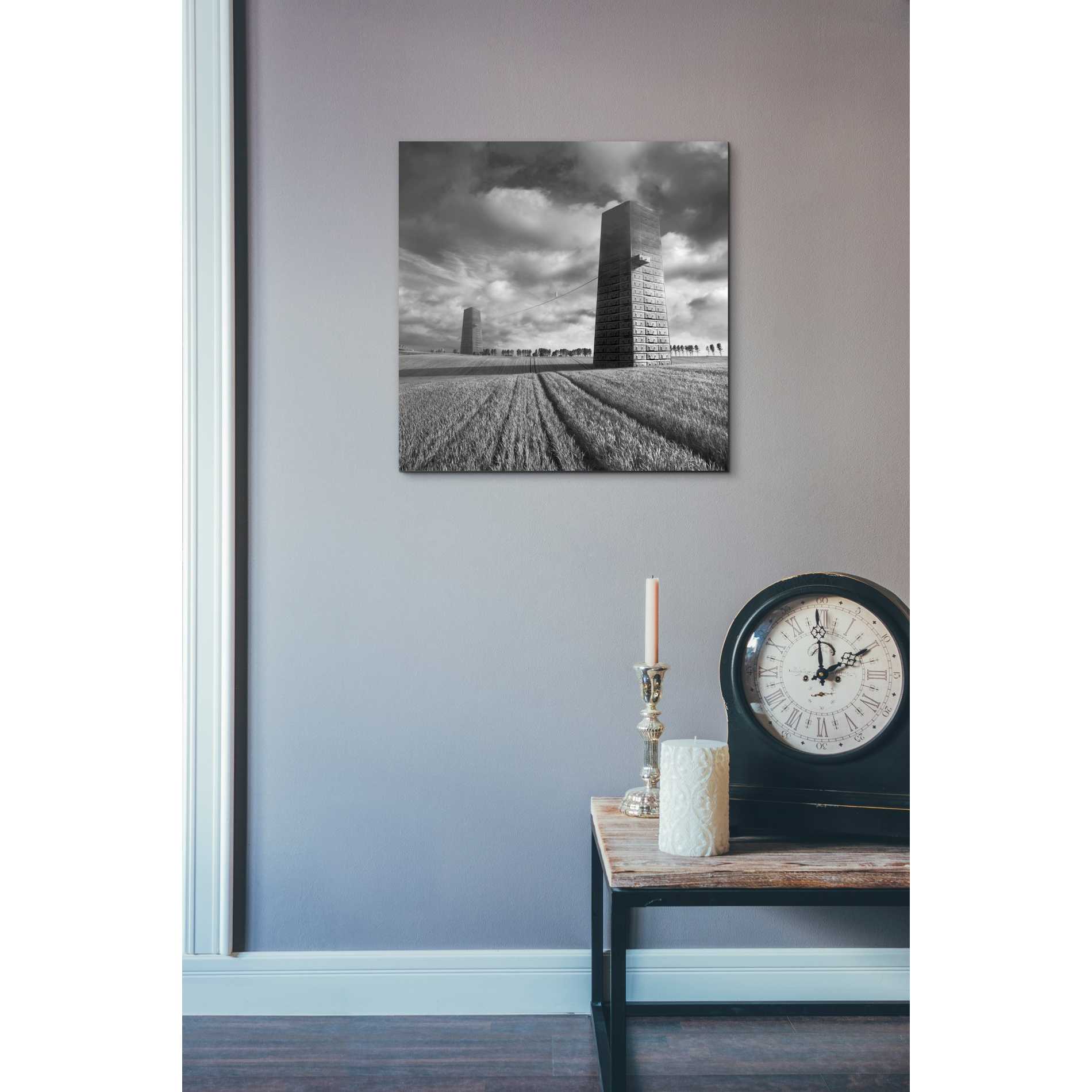 'Szflandia' by Dariusz Klimczak, Canvas Wall Art,18 x 18