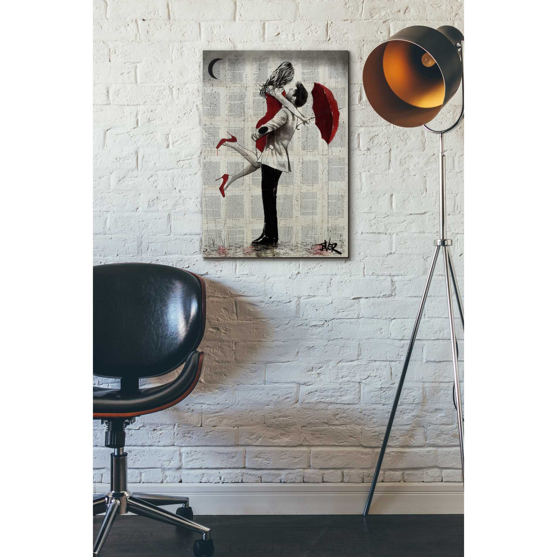 'It Rained' by Loui Jover, Canvas Wall Art,18 x 26