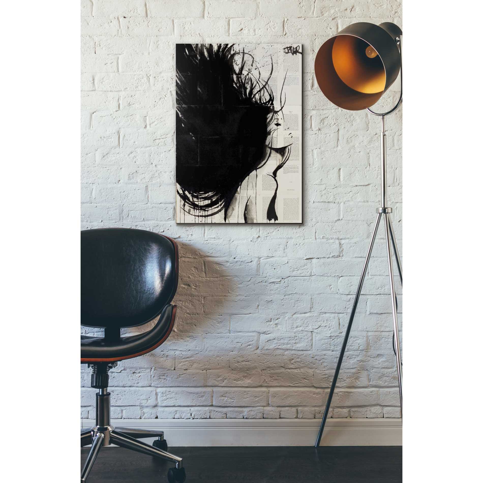 'The New Minstrel' by Loui Jover, Canvas Wall Art,18 x 26