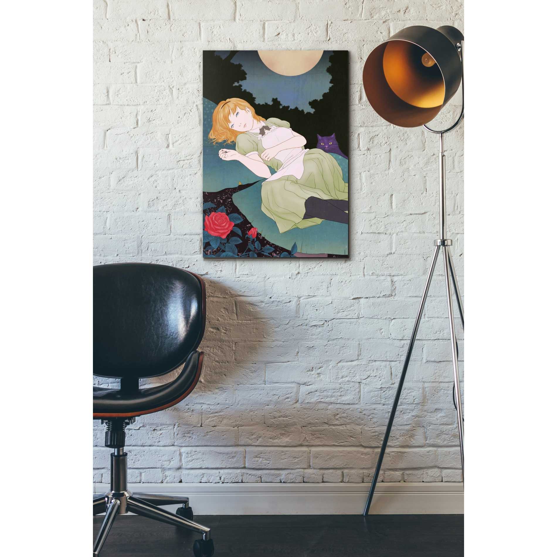 'Moonlight' by Sai Tamiya, Canvas Wall Art,18 x 26