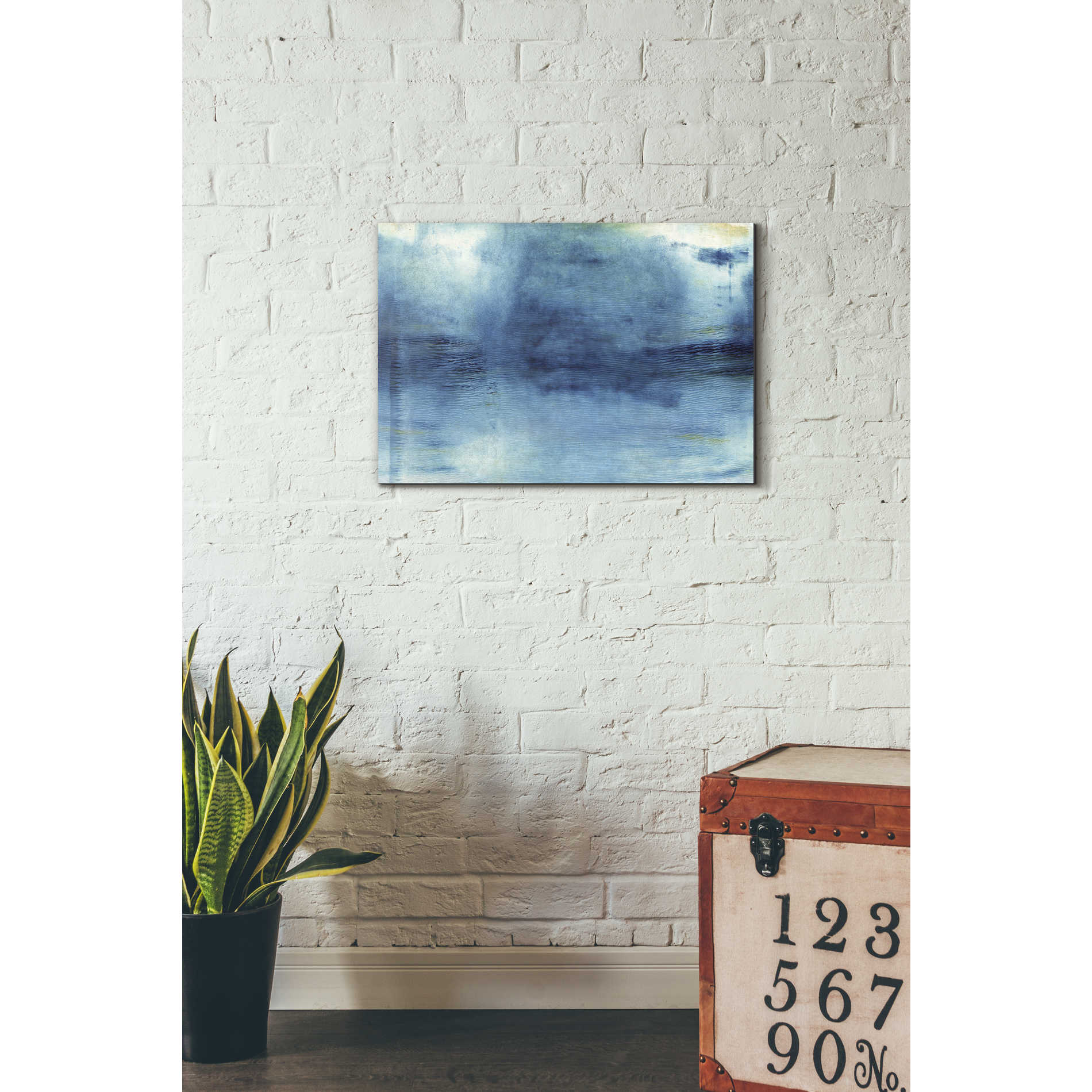 'Wash Away' by Linda Woods, Canvas Wall Art,18 x 26