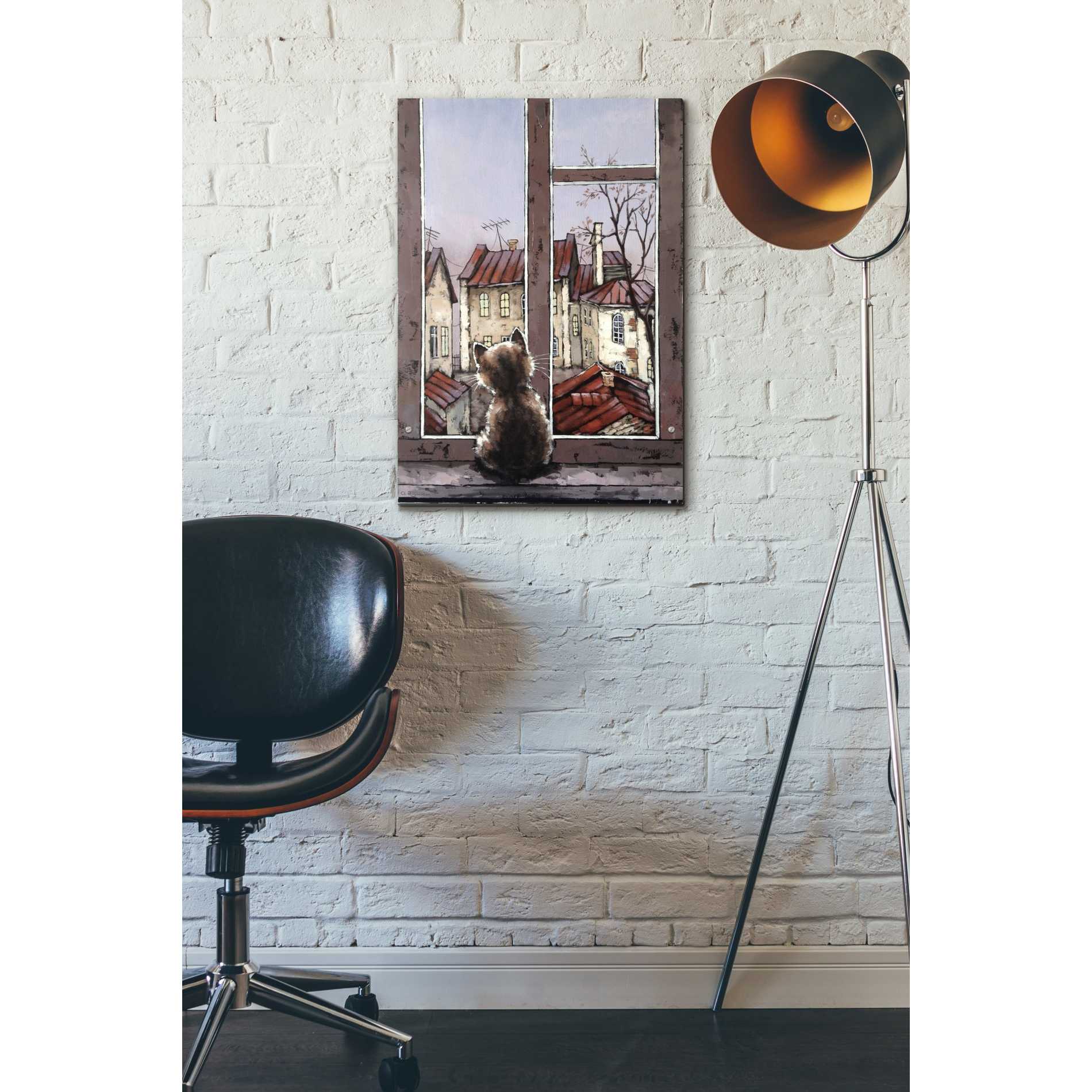 'Old Yard' by Alexander Gunin, Canvas Wall Art,18 x 26