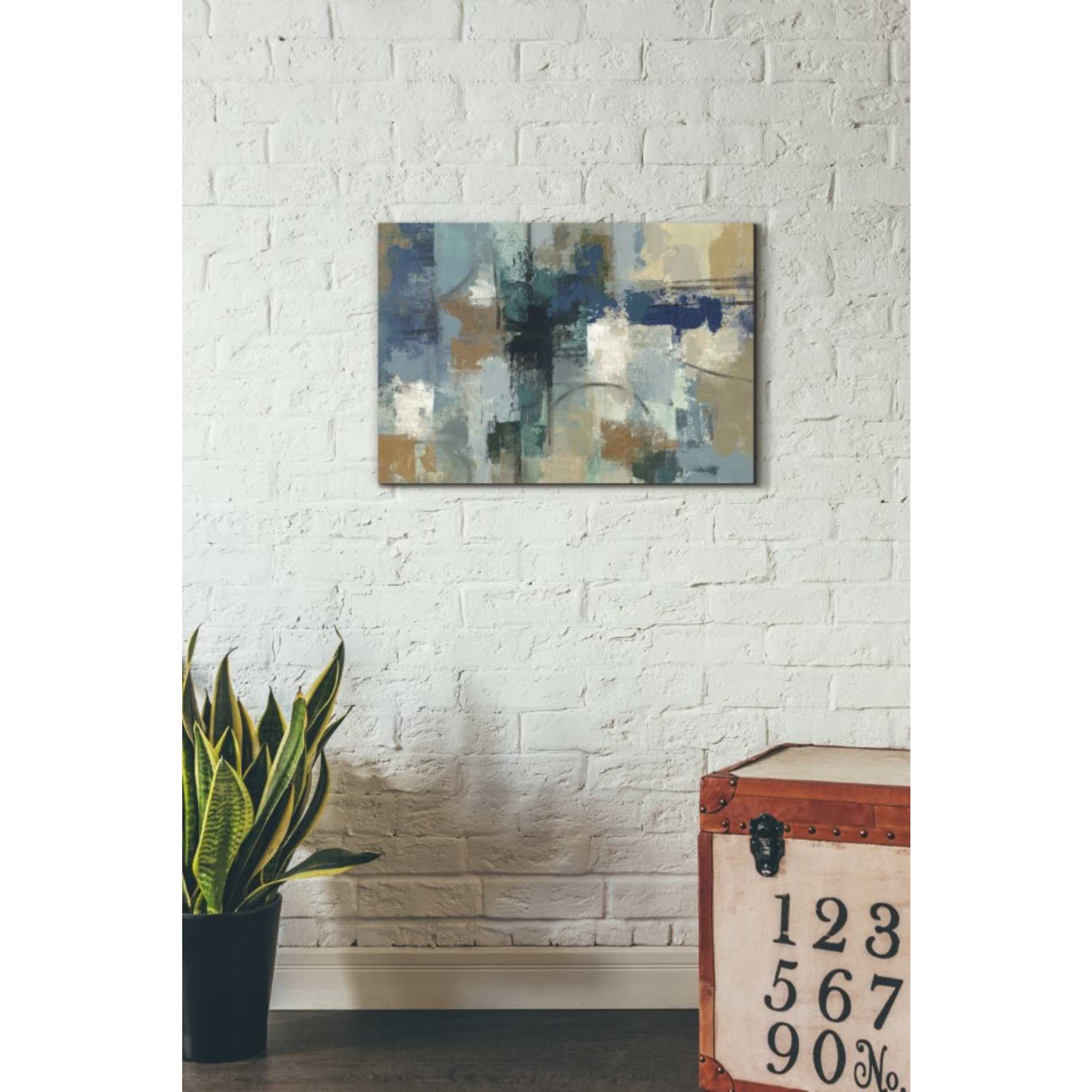 'Jasper Lagoon' by Silvia Vassileva, Canvas Wall Art,18 x 26