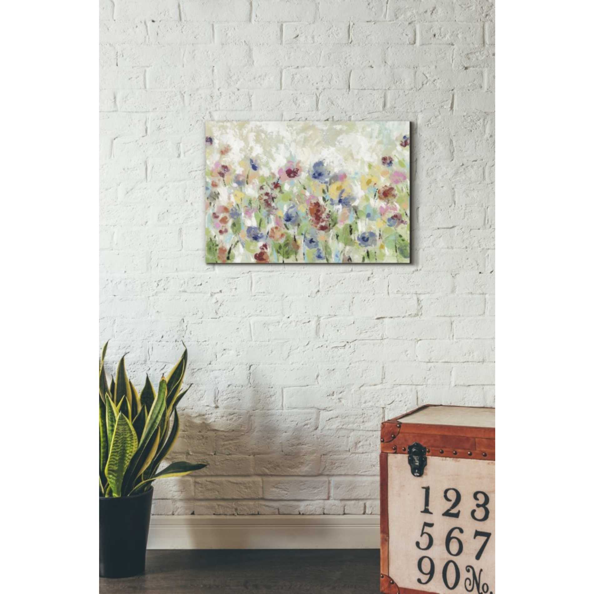 'Springtime Meadow Flowers' by Silvia Vassileva, Canvas Wall Art,18 x 26