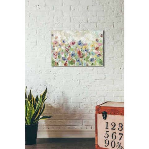 Image of 'Springtime Meadow Flowers' by Silvia Vassileva, Canvas Wall Art,18 x 26