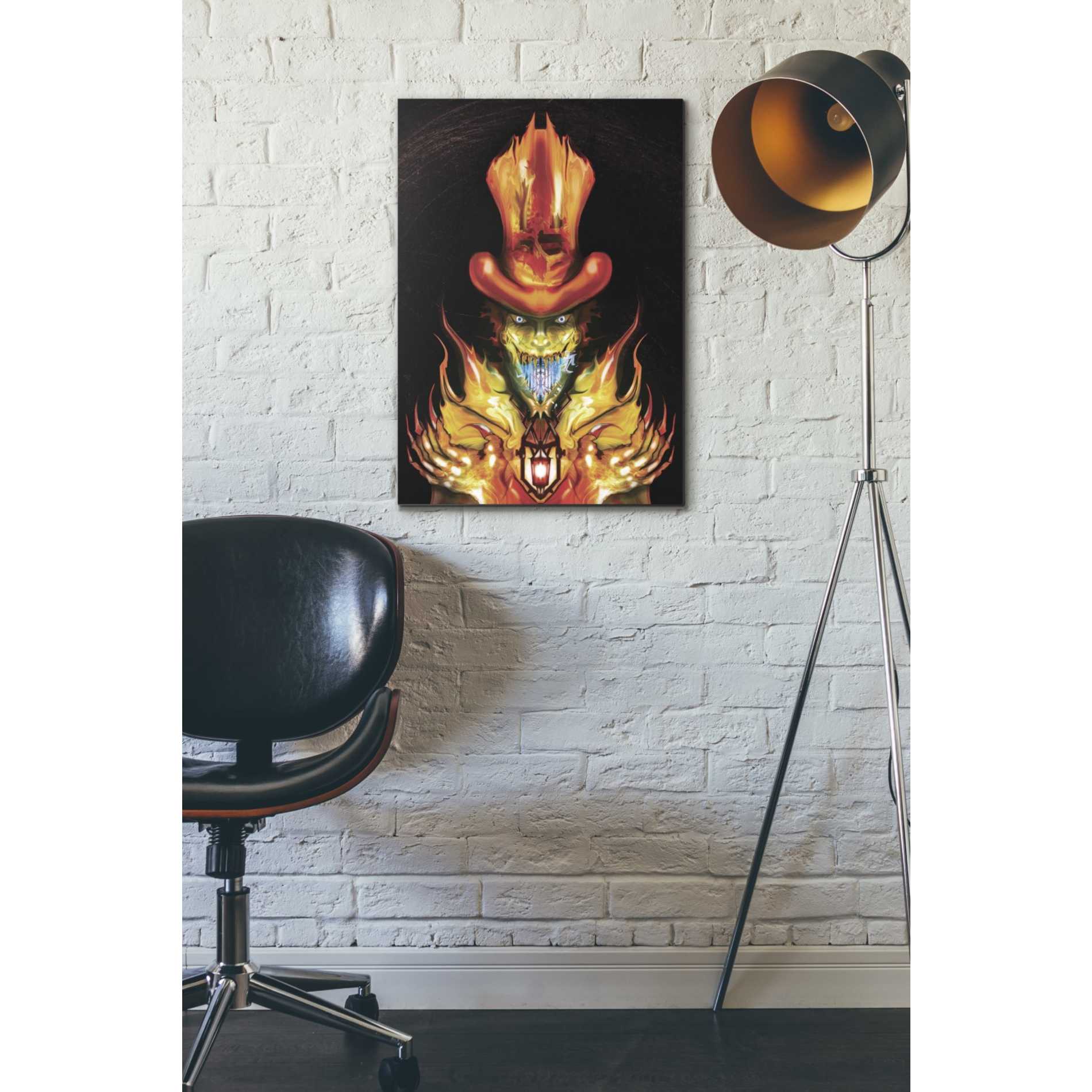 'Spring Heel Jack' by Michael StewArt, Canvas Wall Art,18 x 26