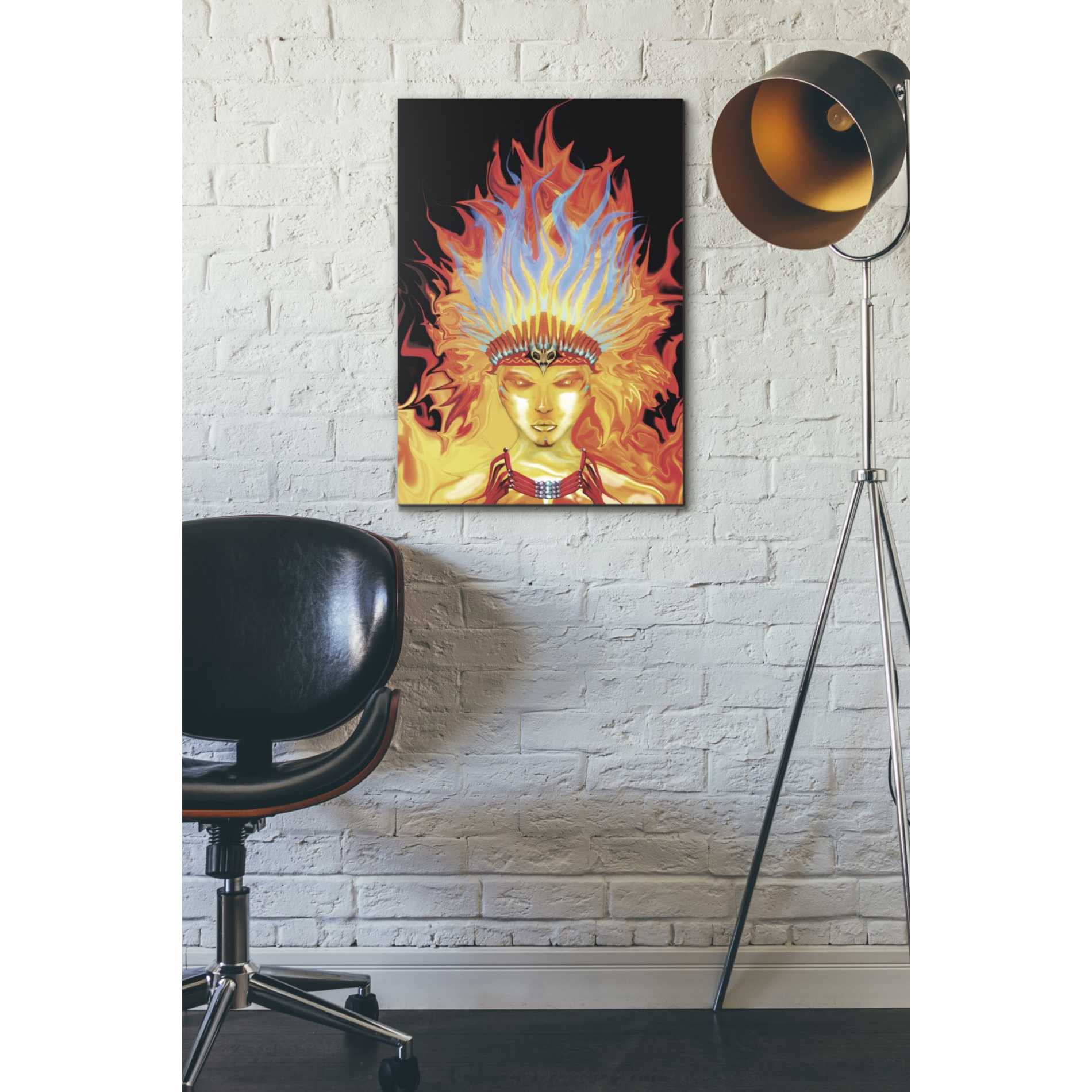 'Totem' by Michael StewArt, Canvas Wall Art,18 x 26