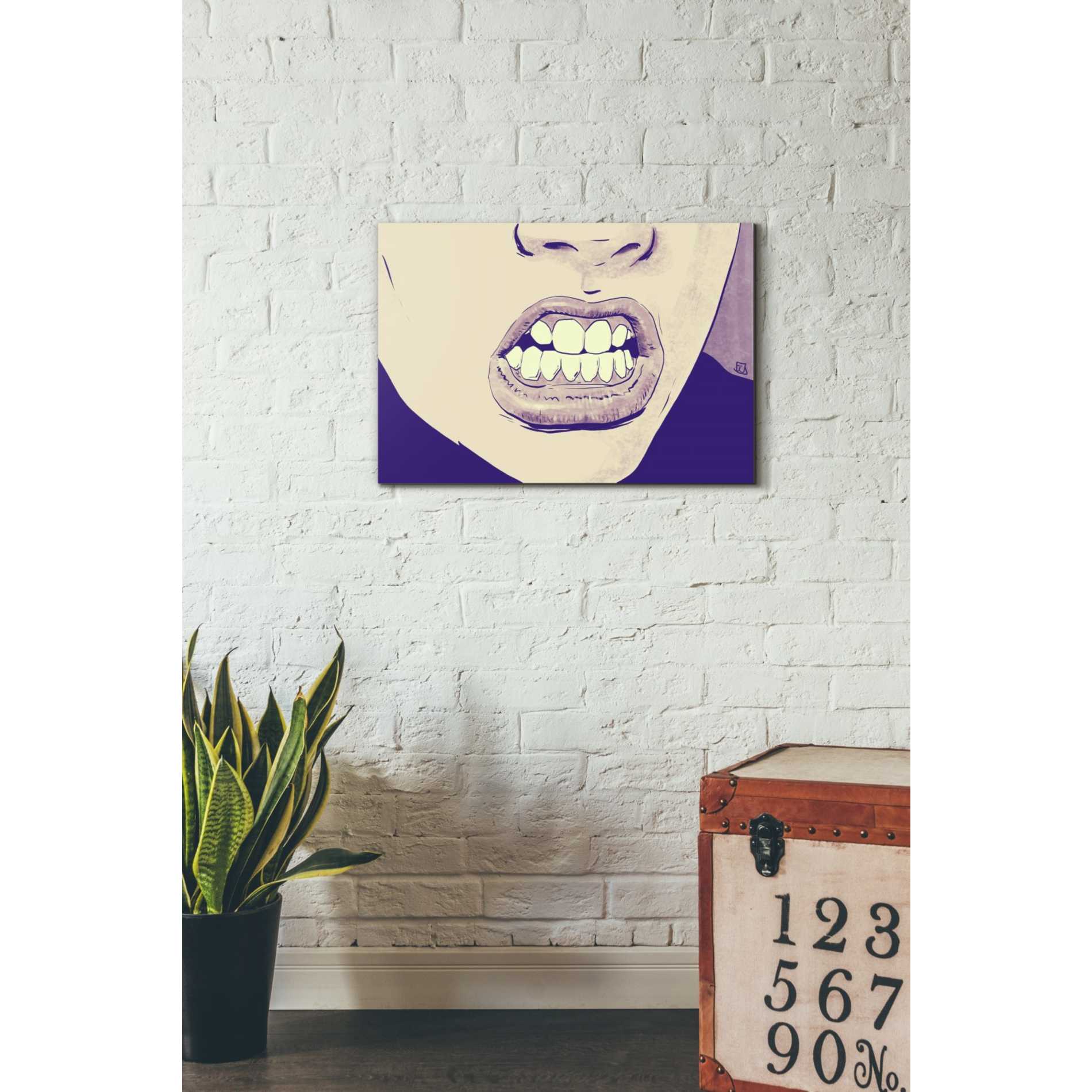 'GRRR' by Giuseppe Cristiano, Canvas Wall Art,18 x 26