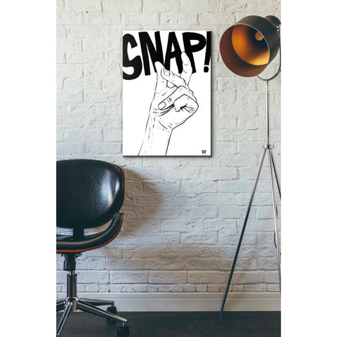 Image of 'Snap' by Giuseppe Cristiano, Canvas Wall Art,18 x 26
