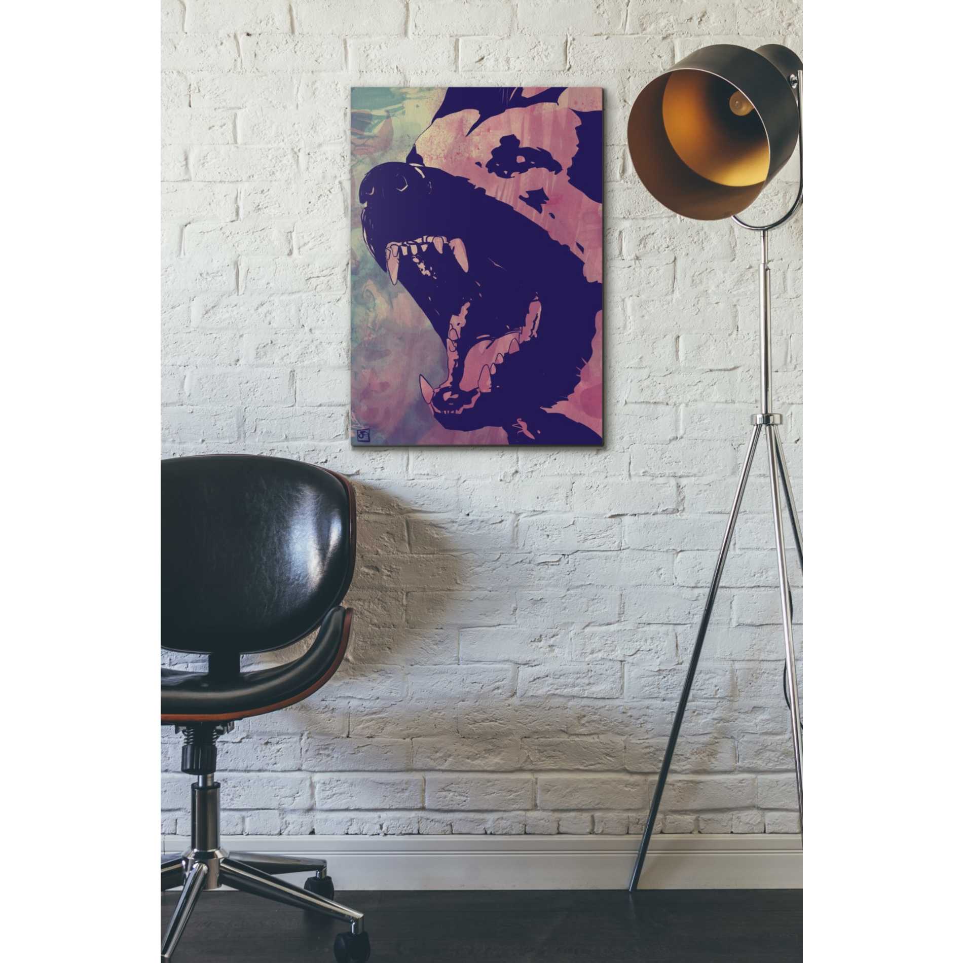 'Dog' by Giuseppe Cristiano, Canvas Wall Art,18 x 26