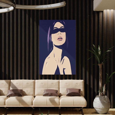 Image of 'Woman 17' by Giuseppe Cristiano, Canvas Wall Art,18 x 26