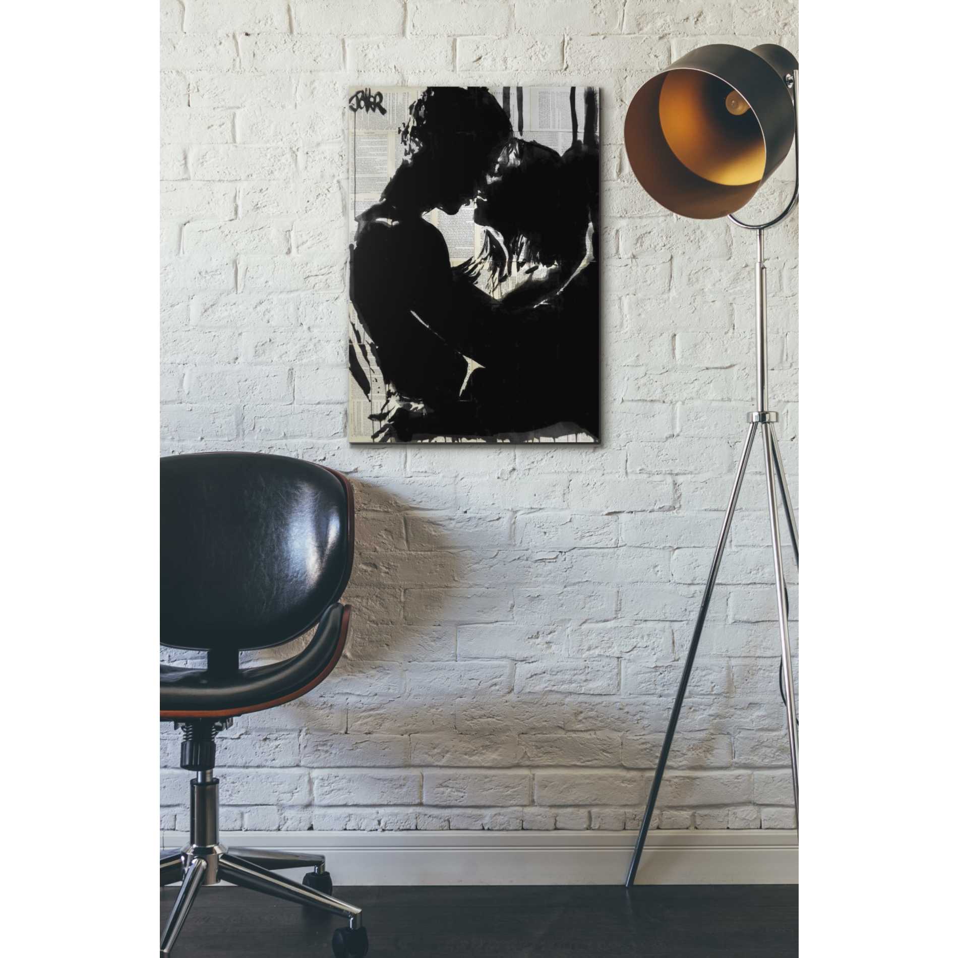 'Connection 2' by Loui Jover, Canvas Wall Art,18 x 26