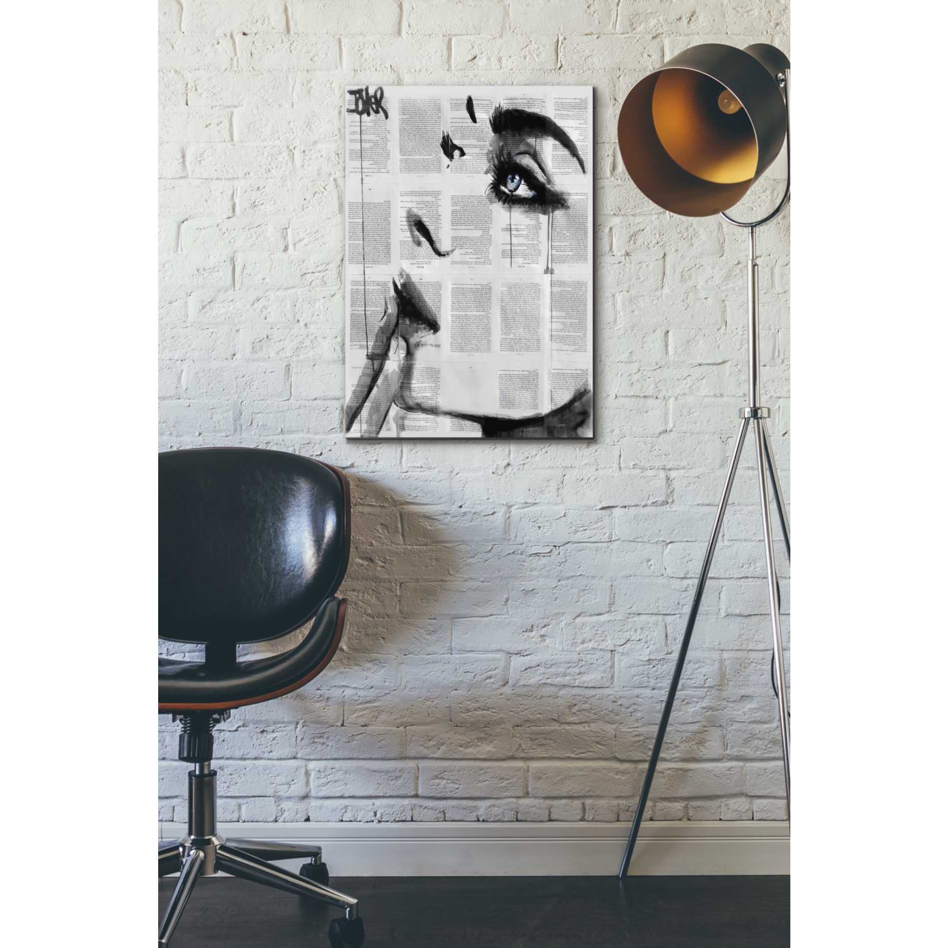 'Never Know' by Loui Jover, Canvas Wall Art,18 x 26