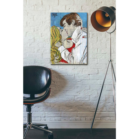Image of 'Pop Romantics' by Loui Jover, Canvas Wall Art,18 x 26