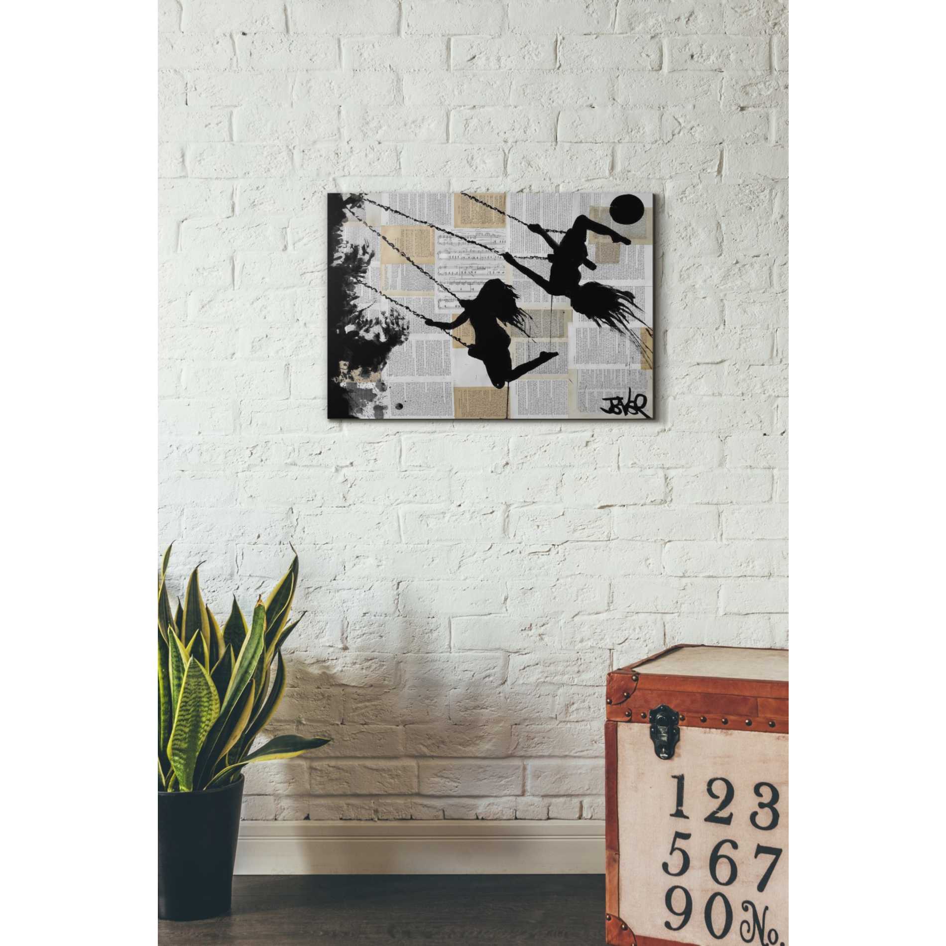 'Summer' by Loui Jover, Canvas Wall Art,18 x 26