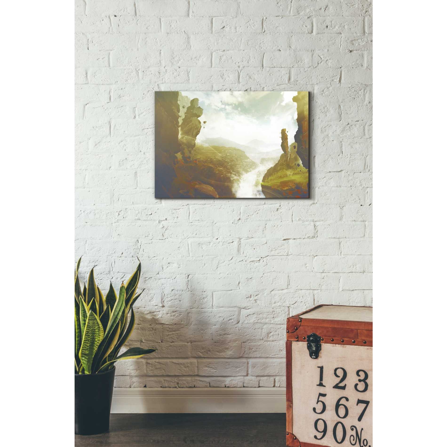 'Sacred Valley' by Jonathan Lam, Canvas Wall Art,18 x 26