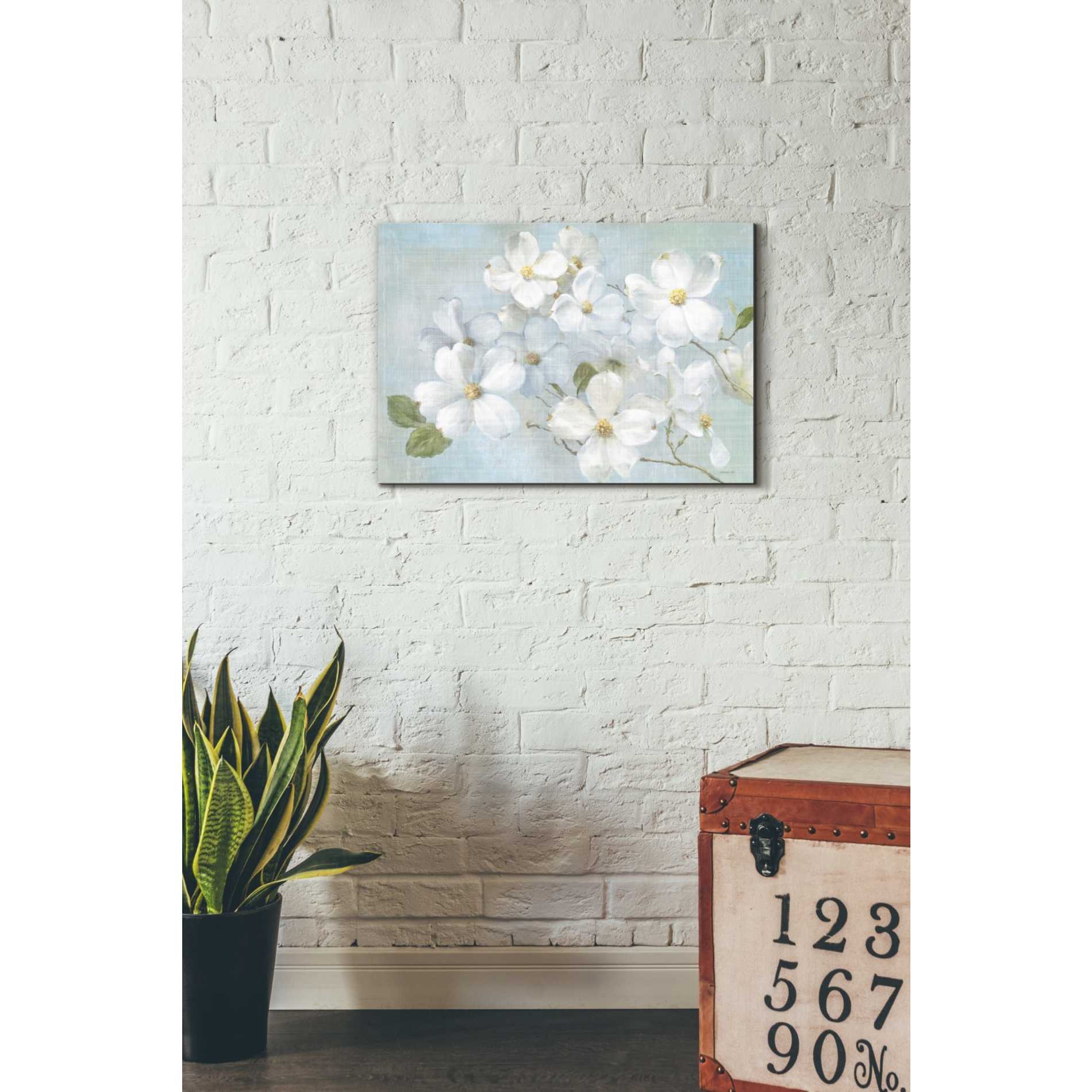 'Indiness Blossoms Light' by Danhui Nai, Canvas Wall Art,18 x 26