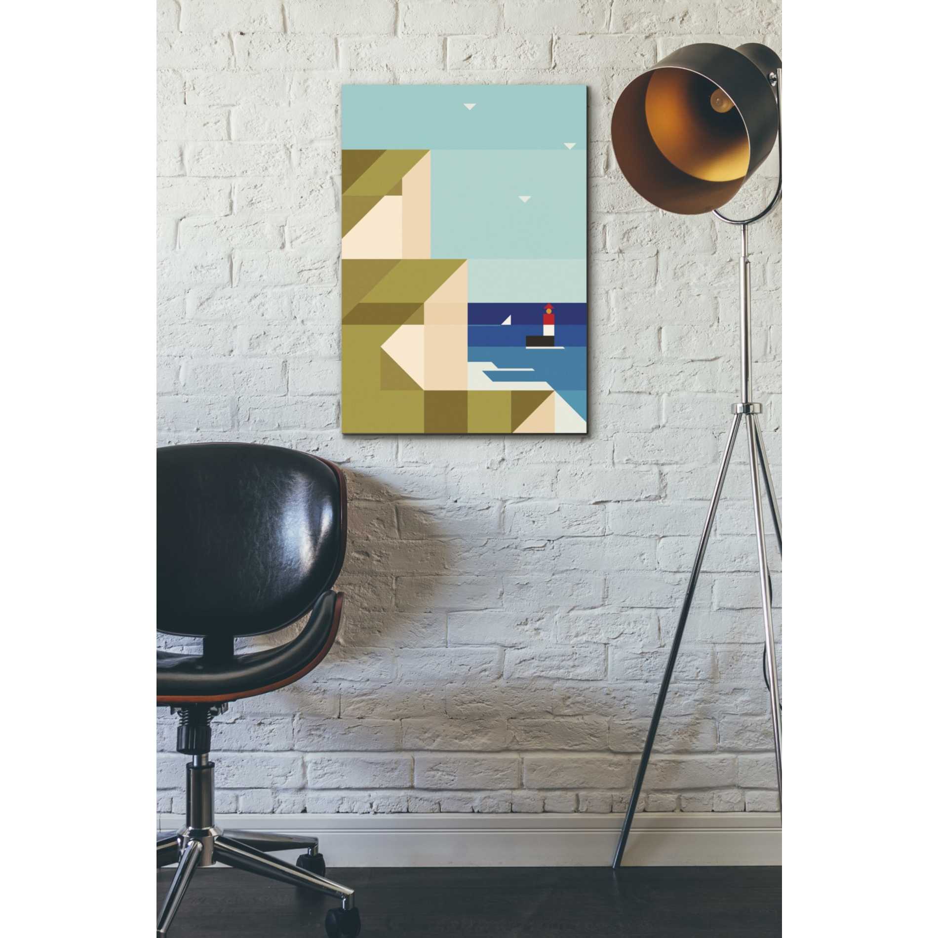 'Cliffs' by Antony Squizzato, Canvas Wall Art,18 x 26