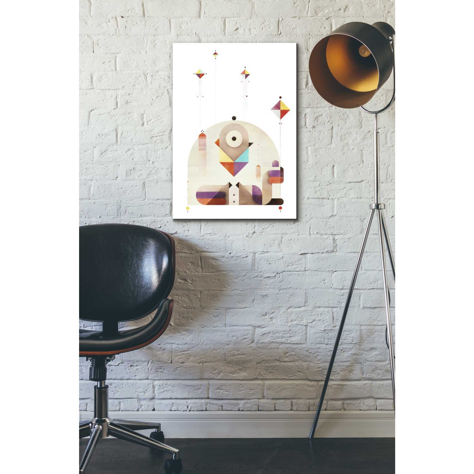 'Kite Master' by Antony Squizzato, Canvas Wall Art,18 x 26