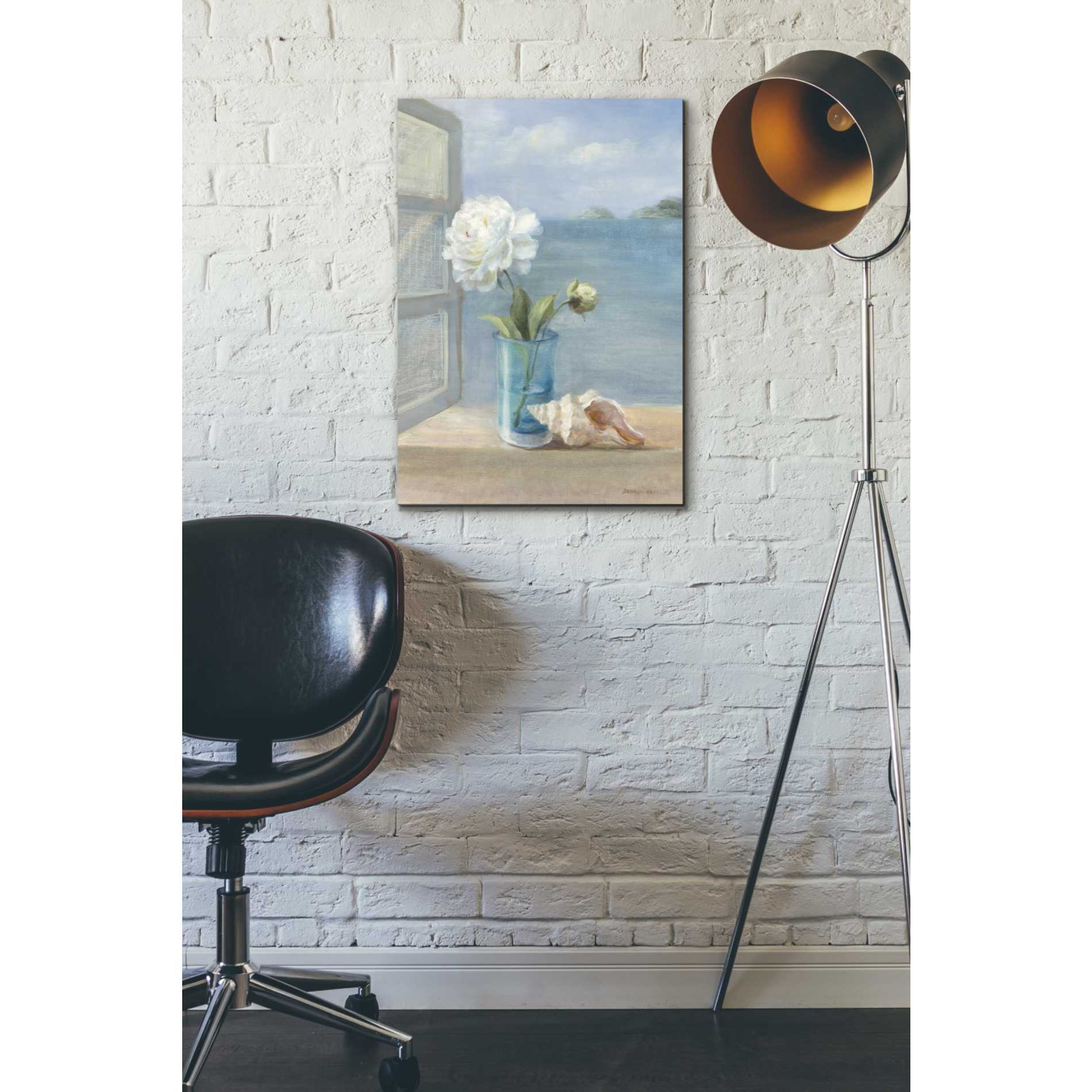 'Coastal Florals I' by Danhui Nai, Canvas Wall Art,18 x 26