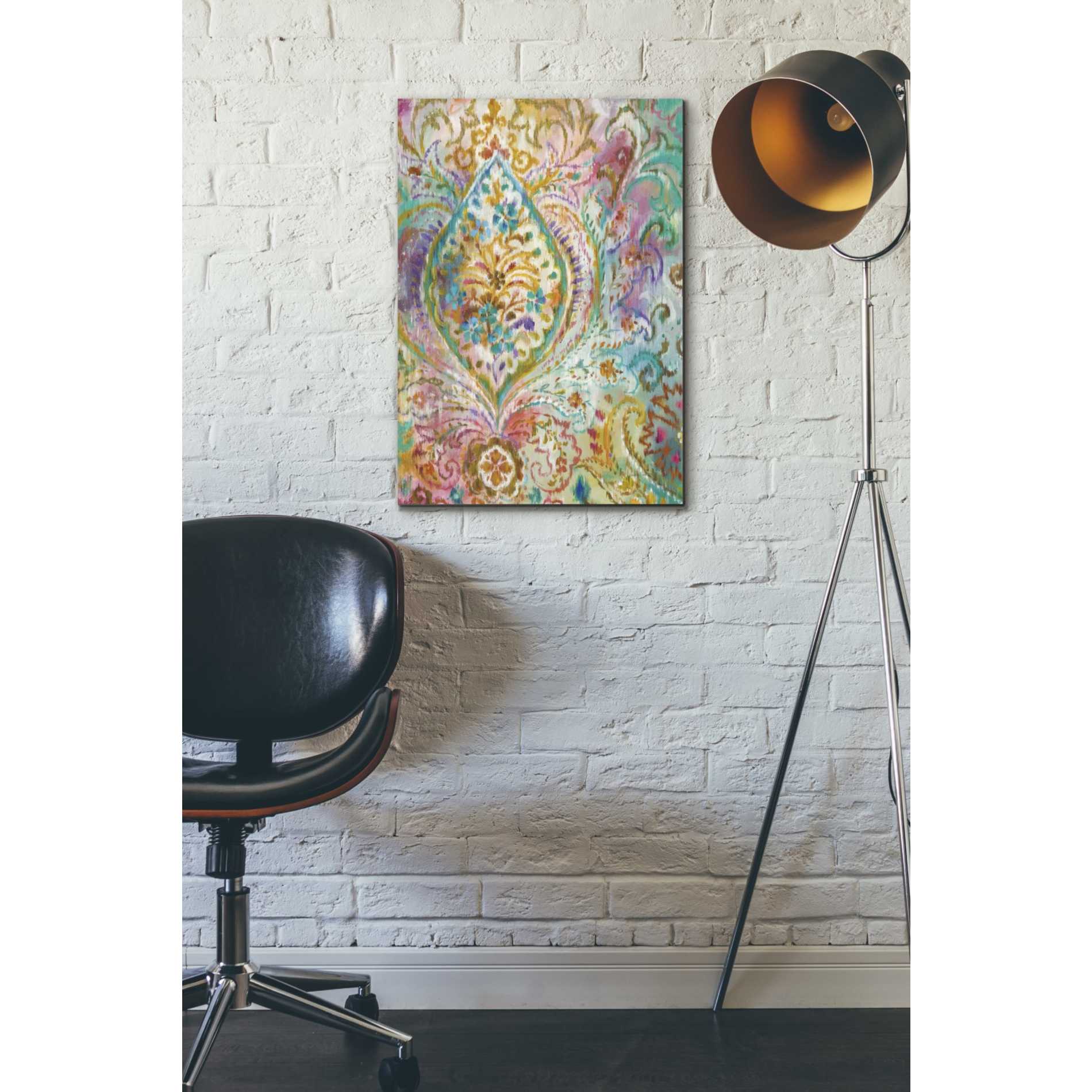 'Boho Paisley II' by Danhui Nai, Canvas Wall Art,18 x 26