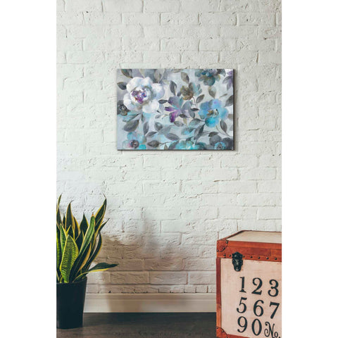 Image of 'Twilight Flowers Crop' by Danhui Nai, Canvas Wall Art,18 x 26