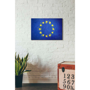 'European Union' Canvas Wall Art,18 x 26