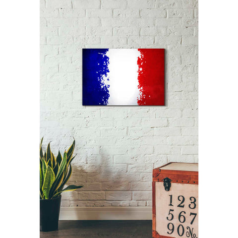 Image of 'France' Canvas Wall Art,18 x 26