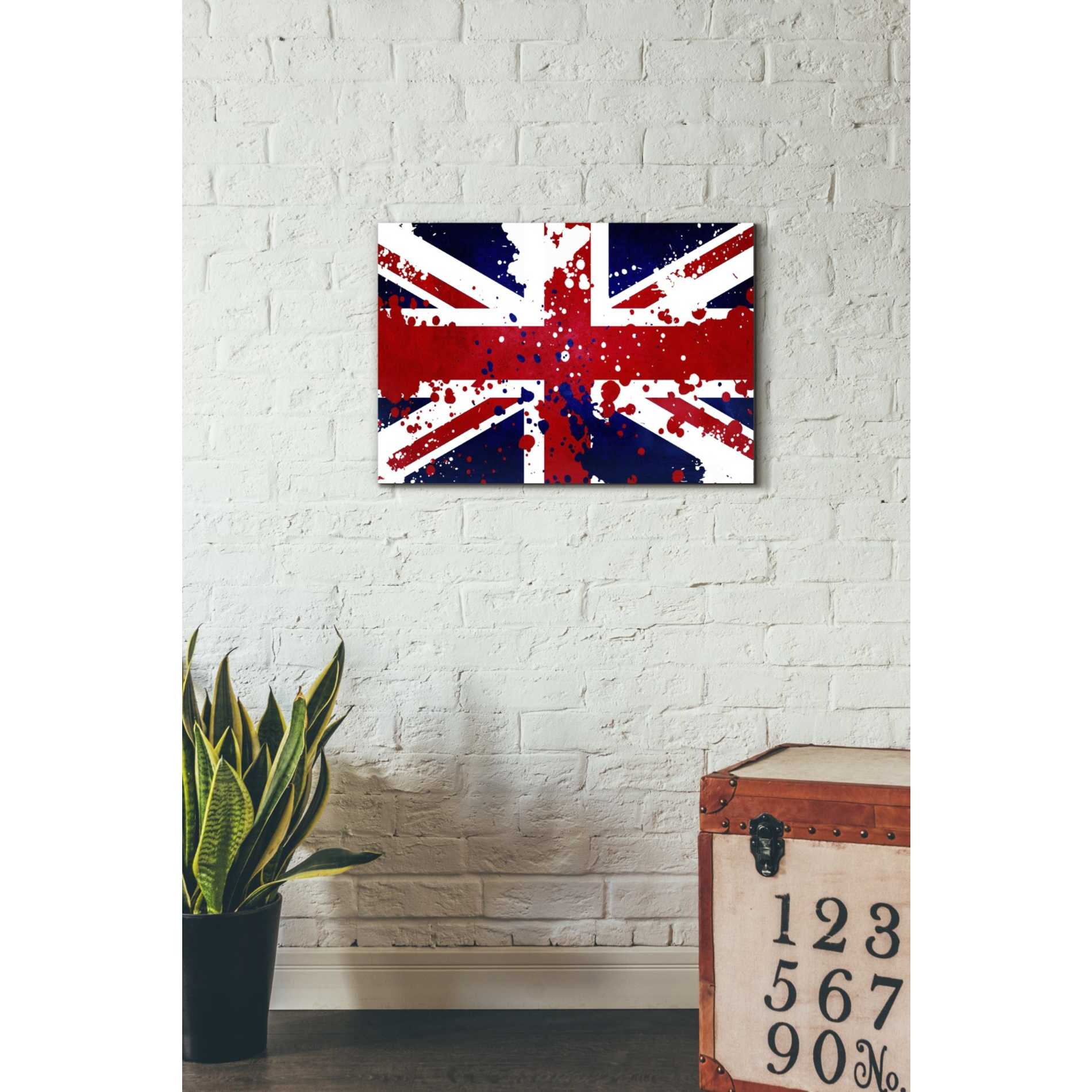 'United Kingdom' Canvas Wall Art,18 x 26
