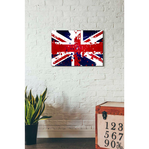 Image of 'United Kingdom' Canvas Wall Art,18 x 26