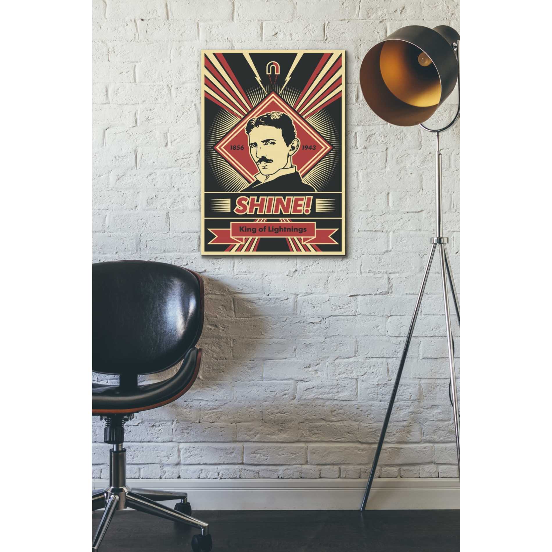 'Tesla' Canvas Wall Art,18 x 26