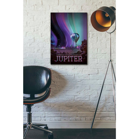 Image of 'Visions of the Future: Jupiter' Canvas Wall Art,18 x 26