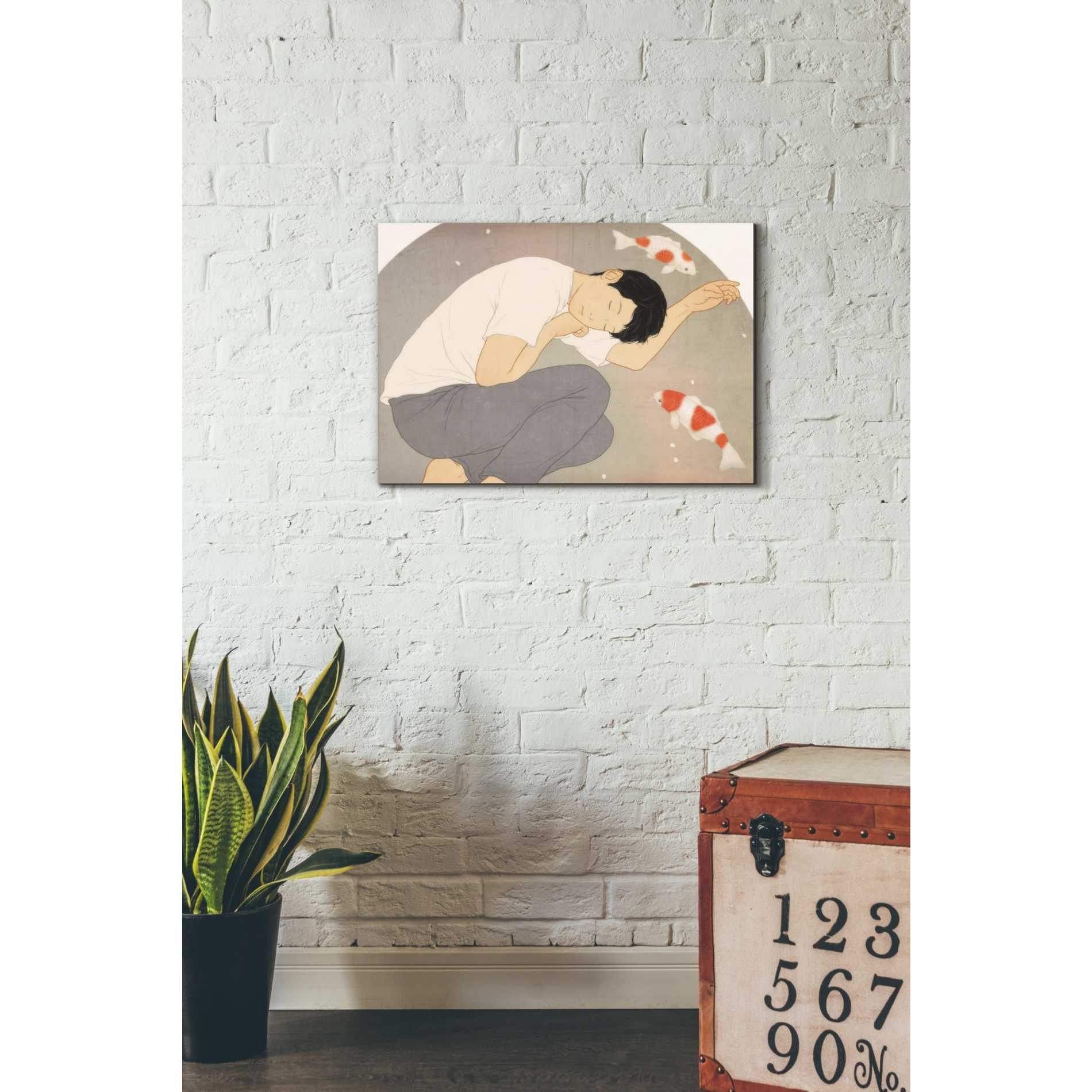 'Dream' by Sai Tamiya, Canvas Wall Art,26 x 18