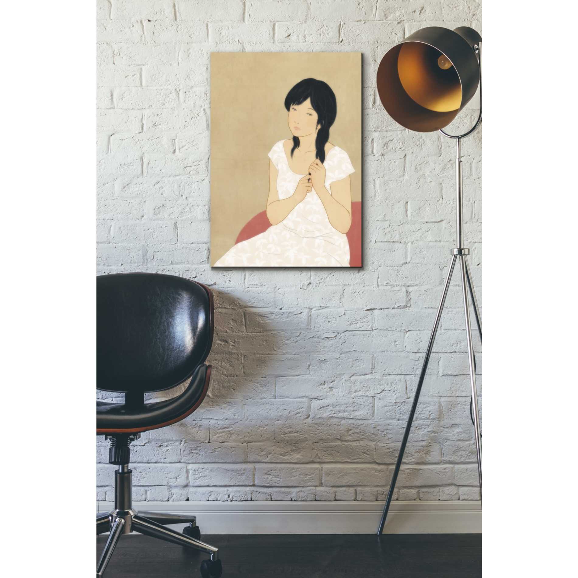 'Shizuka' by Sai Tamiya, Canvas Wall Art,18 x 26