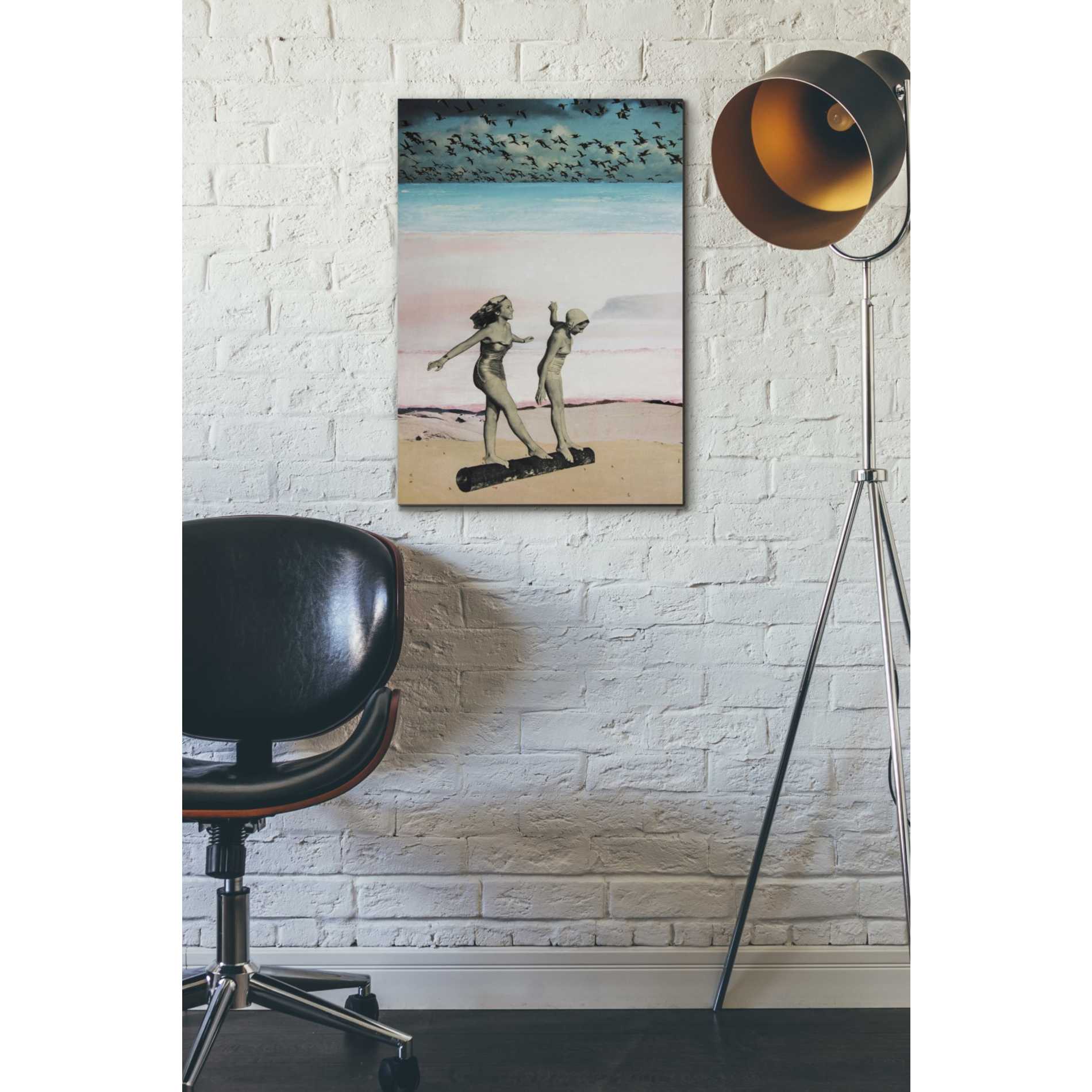 'BEACH GIRLS' by DB Waterman, Giclee Canvas Wall Art