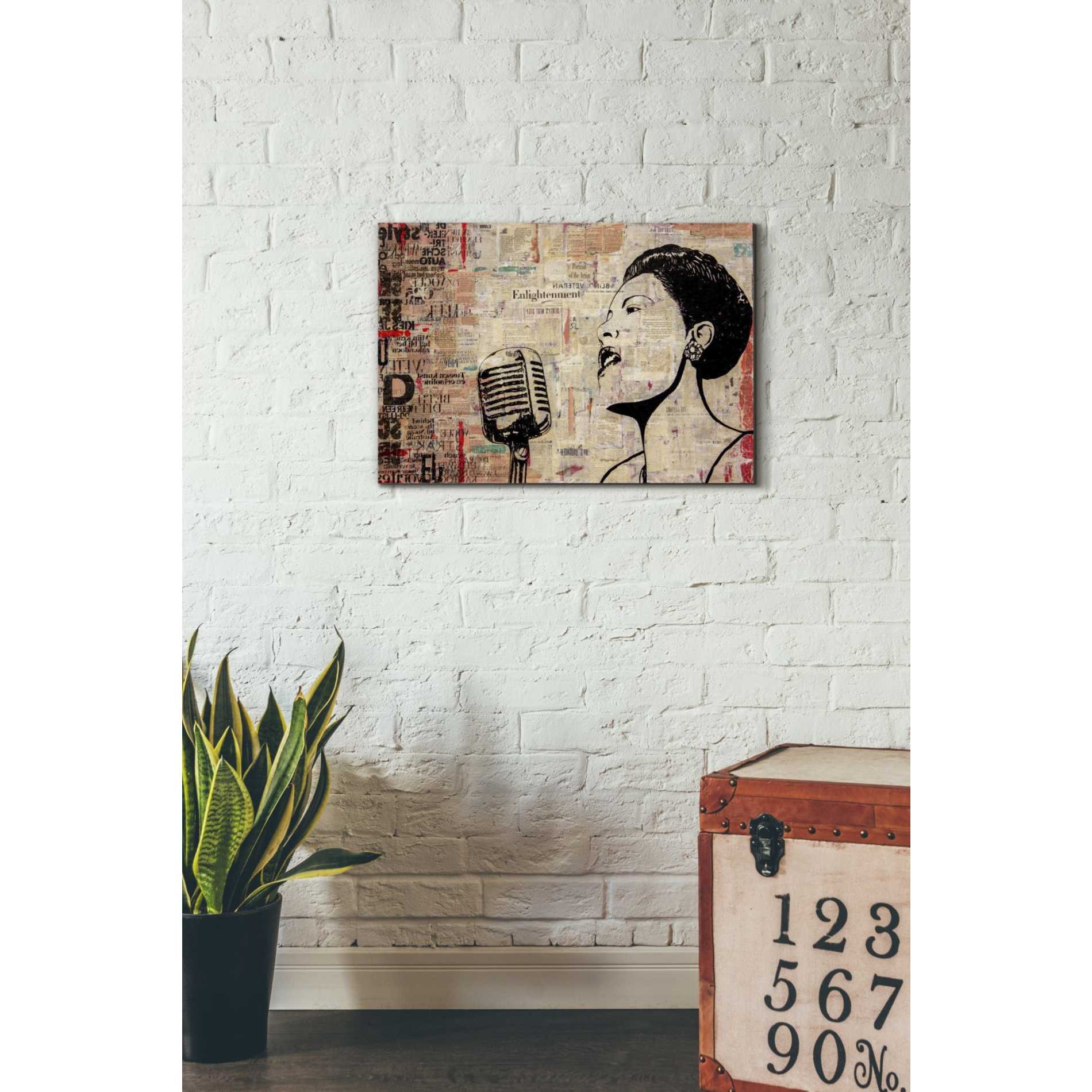 'LADY DAY' by DB Waterman, Giclee Canvas Wall Art