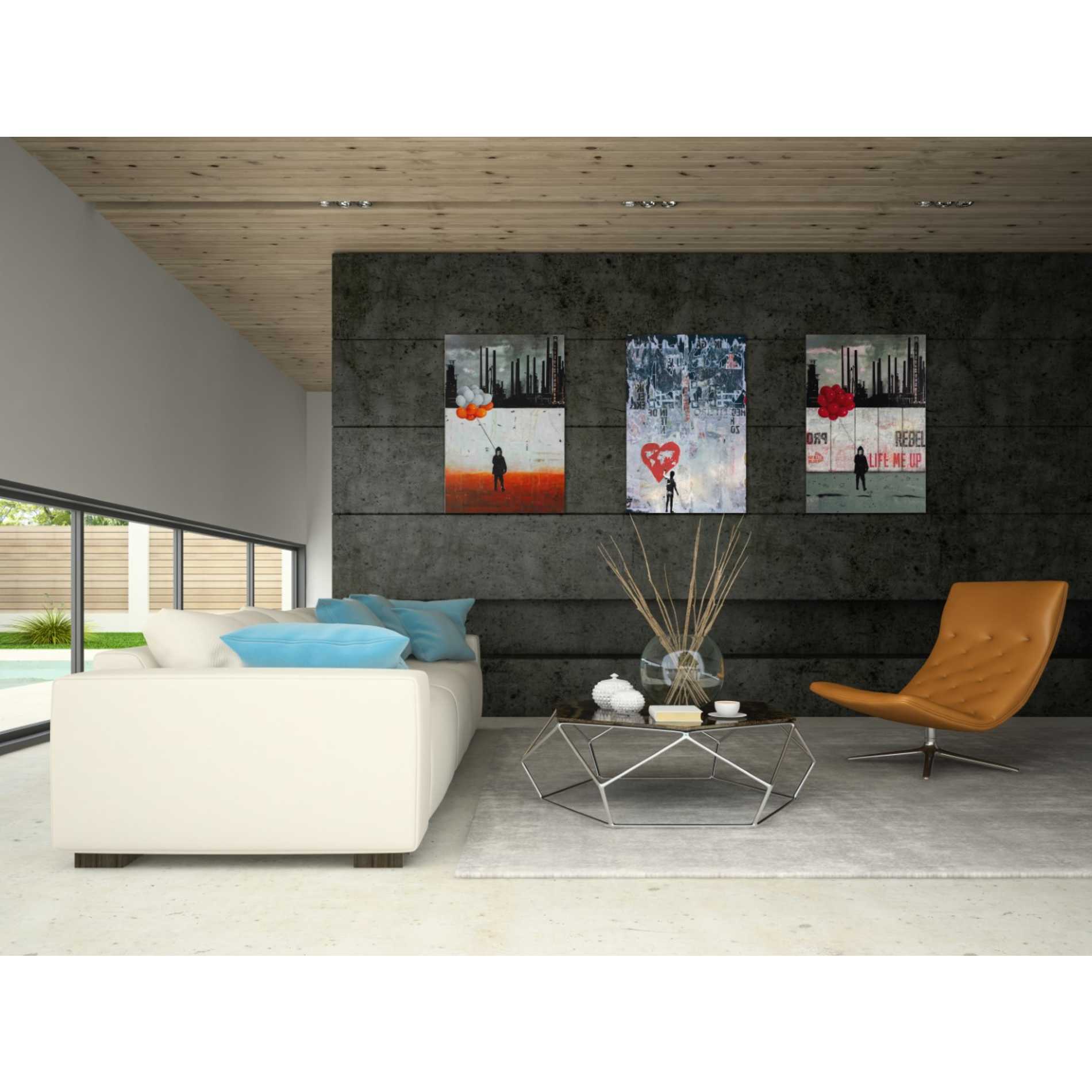 'LIFE ME UP II' by DB Waterman, Giclee Canvas Wall Art