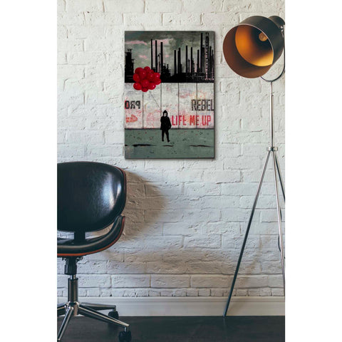 Image of 'LIFE ME UP III' by DB Waterman, Giclee Canvas Wall Art