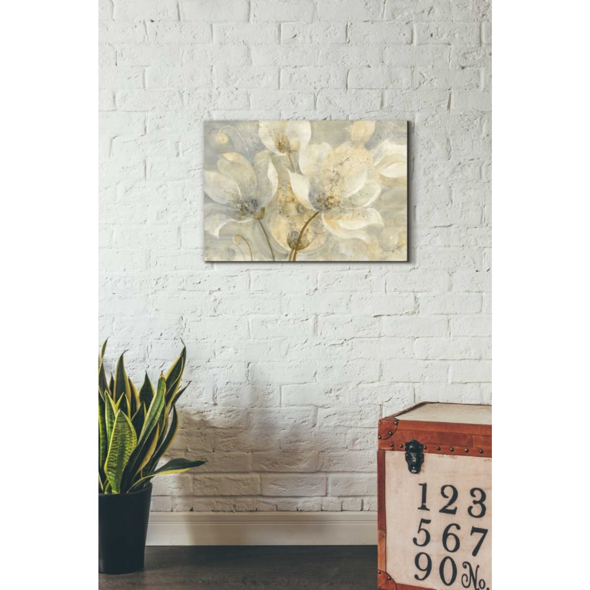 'Garden Whispers' by Albena Hristova, Canvas Wall Art,26 x 18