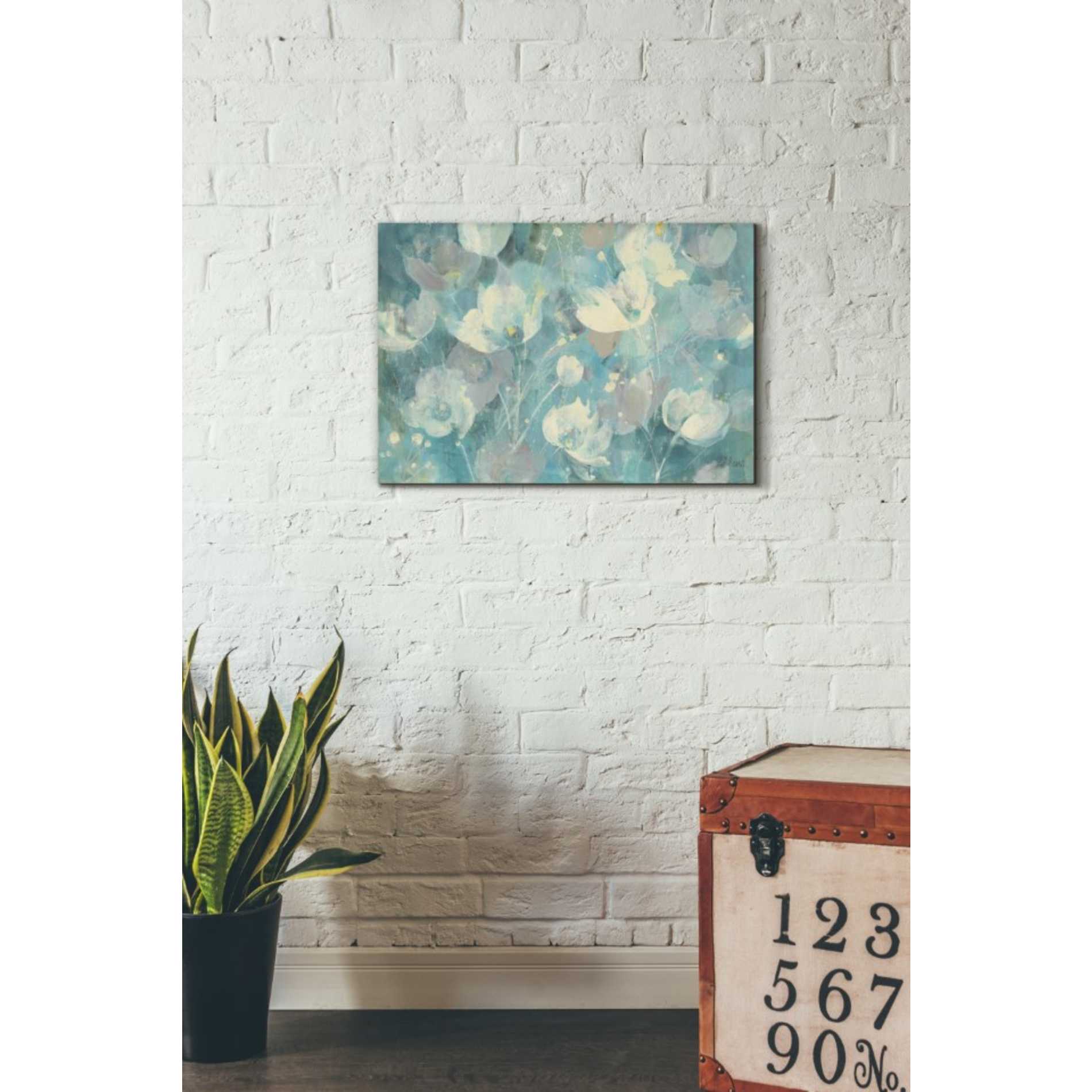 'Gardens Past' by Albena Hristova, Canvas Wall Art,26 x 18