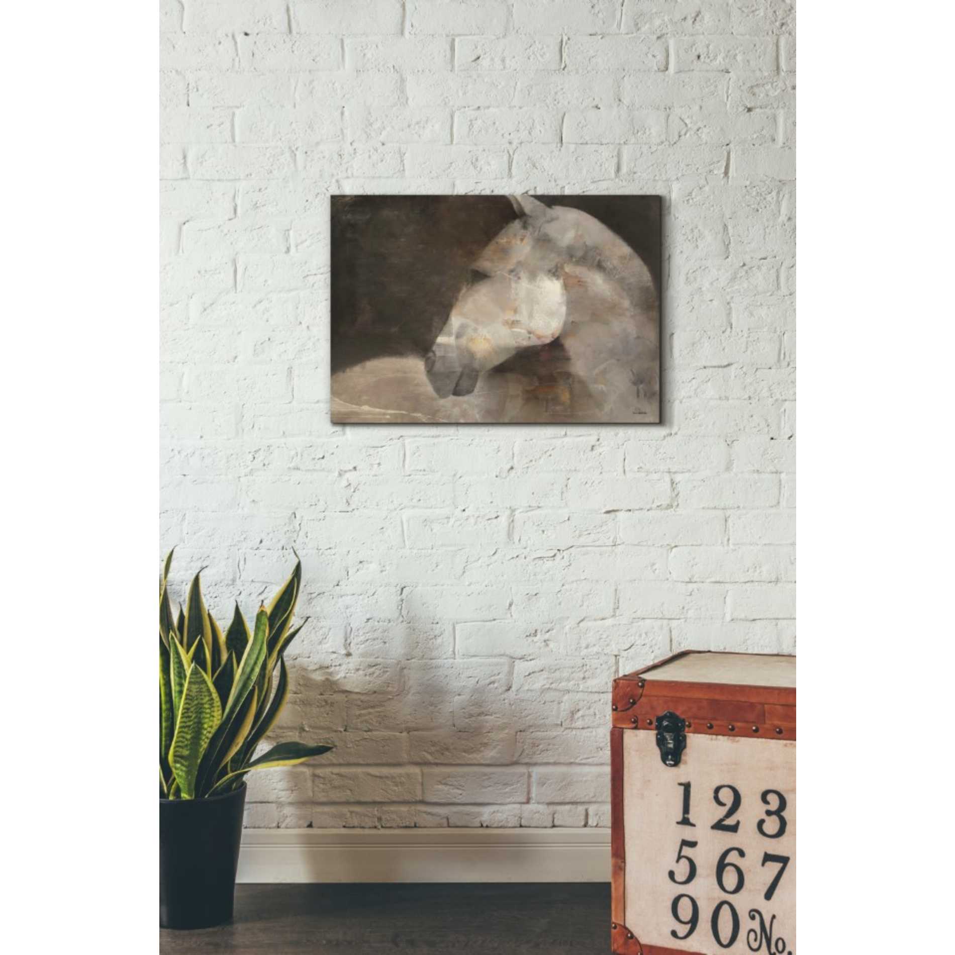 'Looking Back' by Albena Hristova, Canvas Wall Art,26 x 18